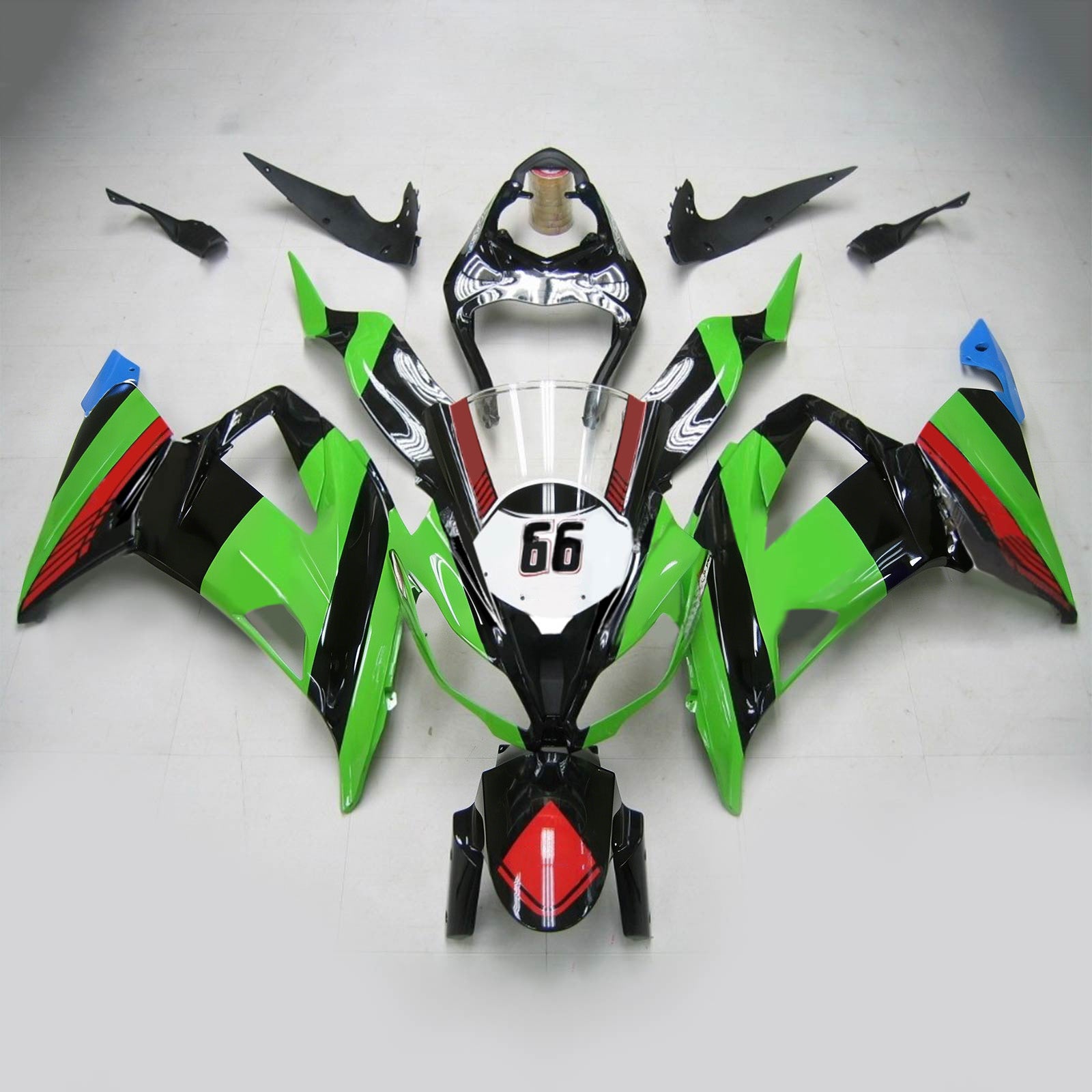 가와사키 ZX6R 636 2013-2018용 일반 페어링 키트
