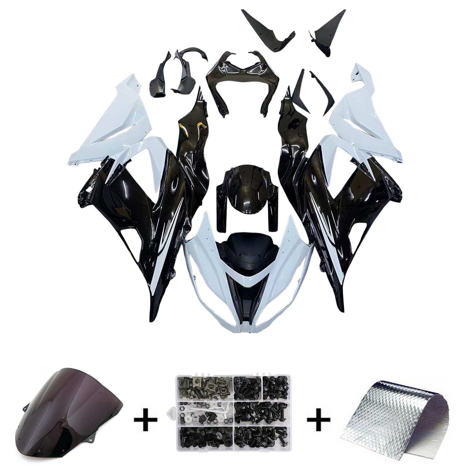 Kawasaki ZX6R 636 2013-2018 Fairing Kit Bodywork Plastic ABS