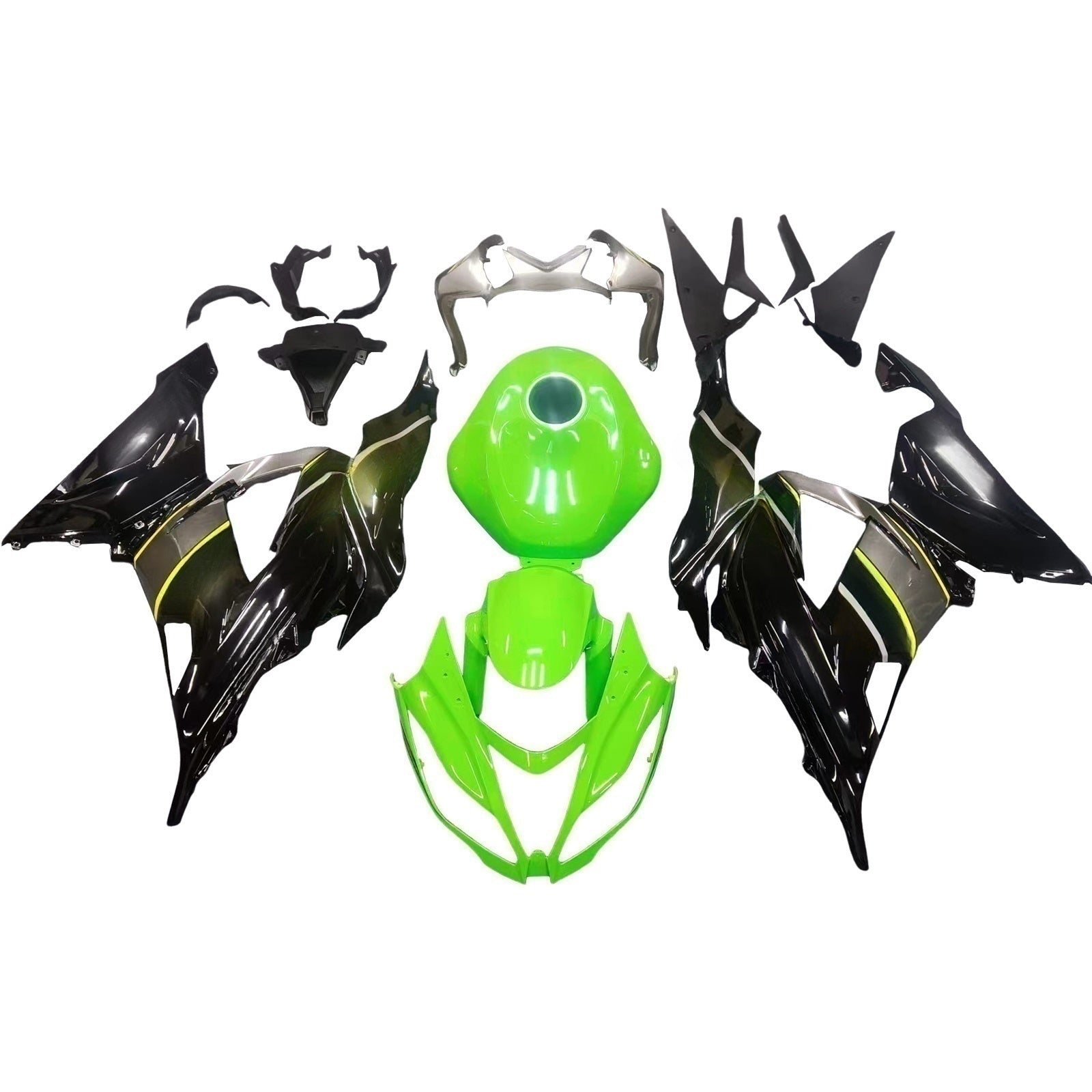 Kawasaki ZX6R 636 2013-2018 Fairing Kit Bodywork Plastic ABS