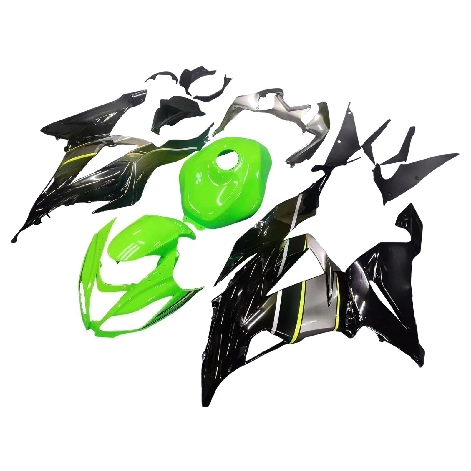 Kawasaki ZX6R 636 2013-2018 Fairing Kit Bodywork Plastic ABS