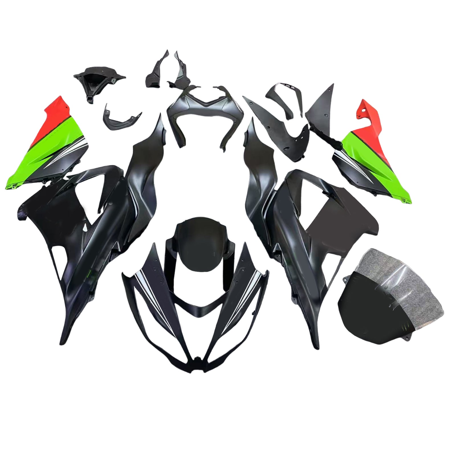 Kawasaki ZX6R 636 2013-2018 Fairing Kit Bodywork Plastic ABS