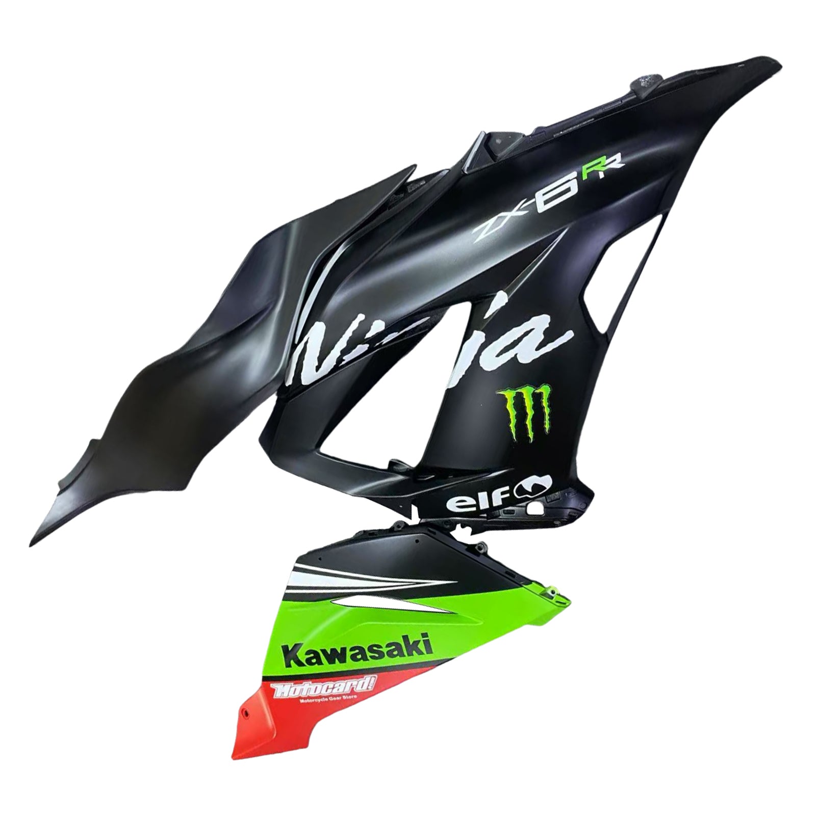 Kawasaki ZX6R 636 2013-2018 Fairing Kit Bodywork Plastic ABS