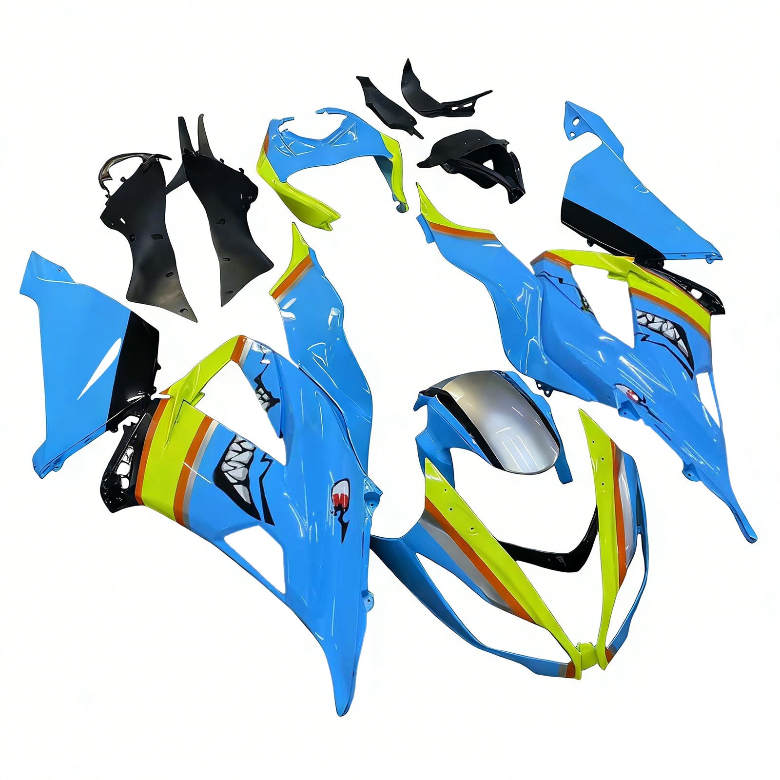 Kawasaki ZX6R 636 2013-2018 Fairing Kit Bodywork Plastic ABS