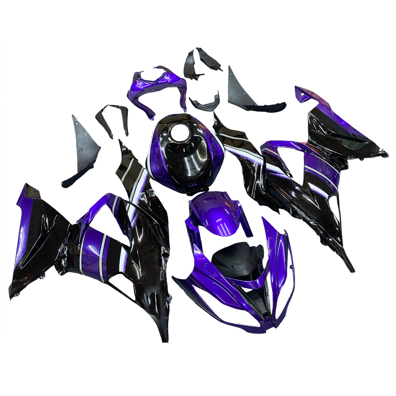Kawasaki ZX6R 636 2013-2018 Fairing Kit Bodywork Plastic ABS