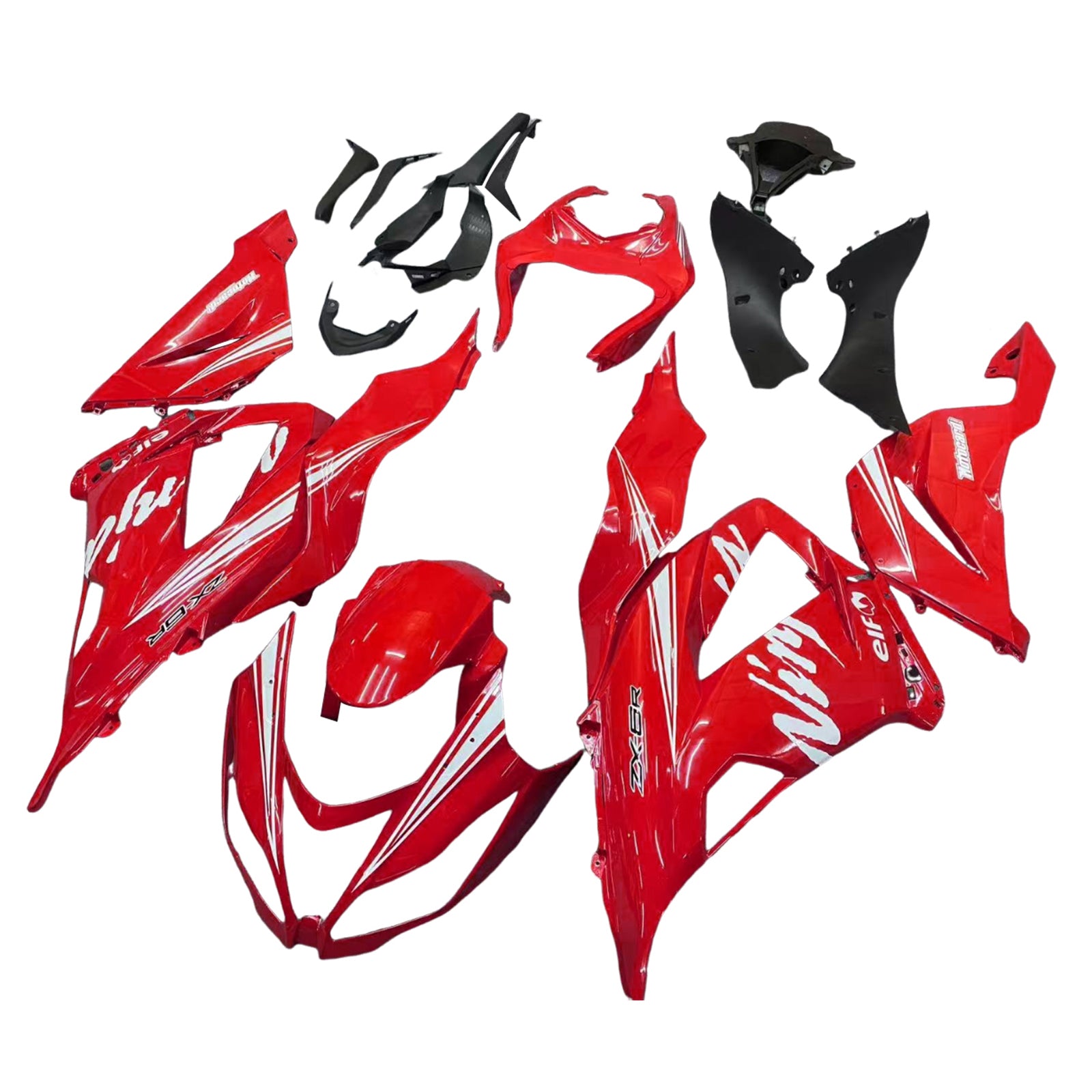 Kawasaki ZX6R 636 2013-2018 Fairing Kit Bodywork Plastic ABS