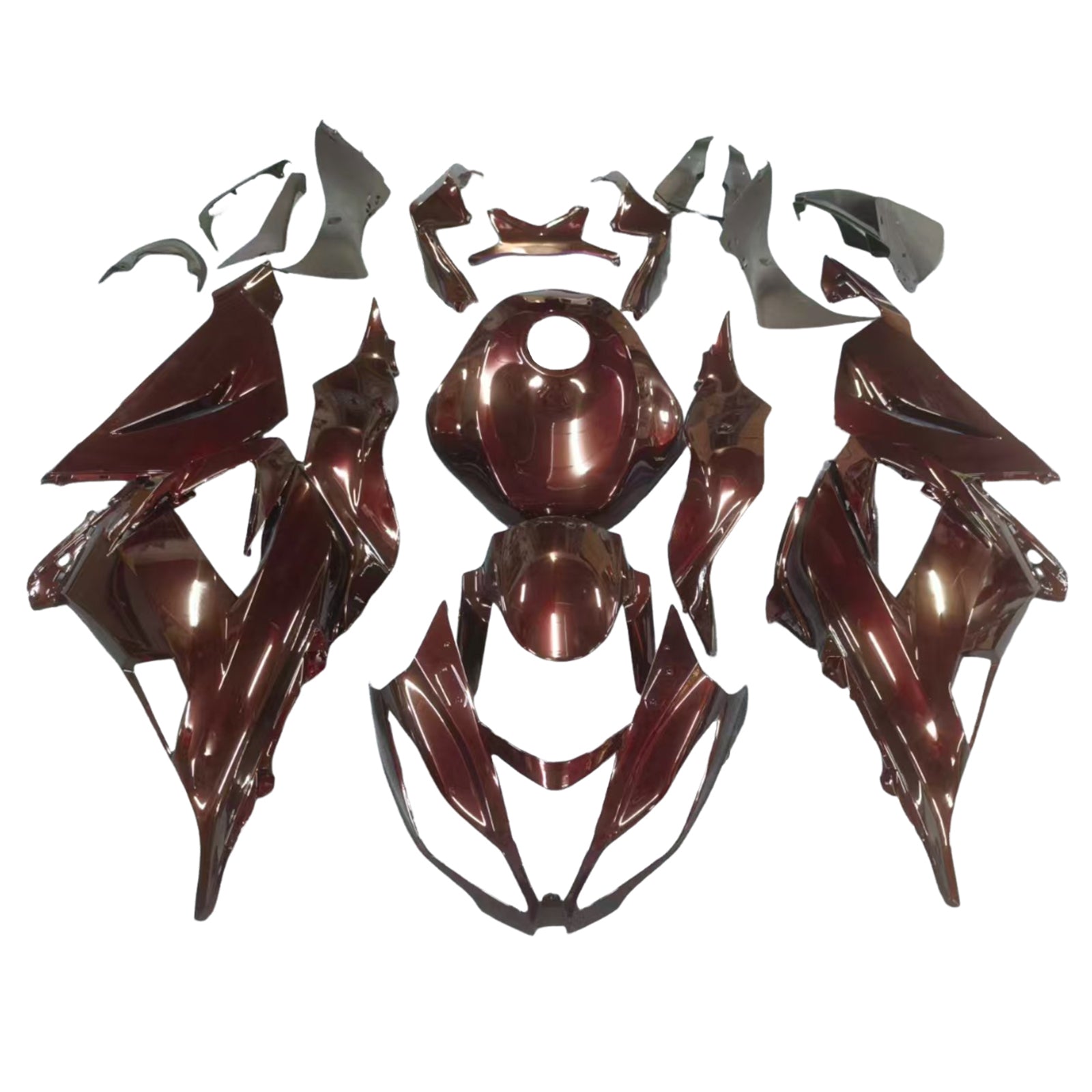 Injection Fairing Kit Bodywork Plastic ABS fit For Kawasaki ZX6R 636 2013-2018