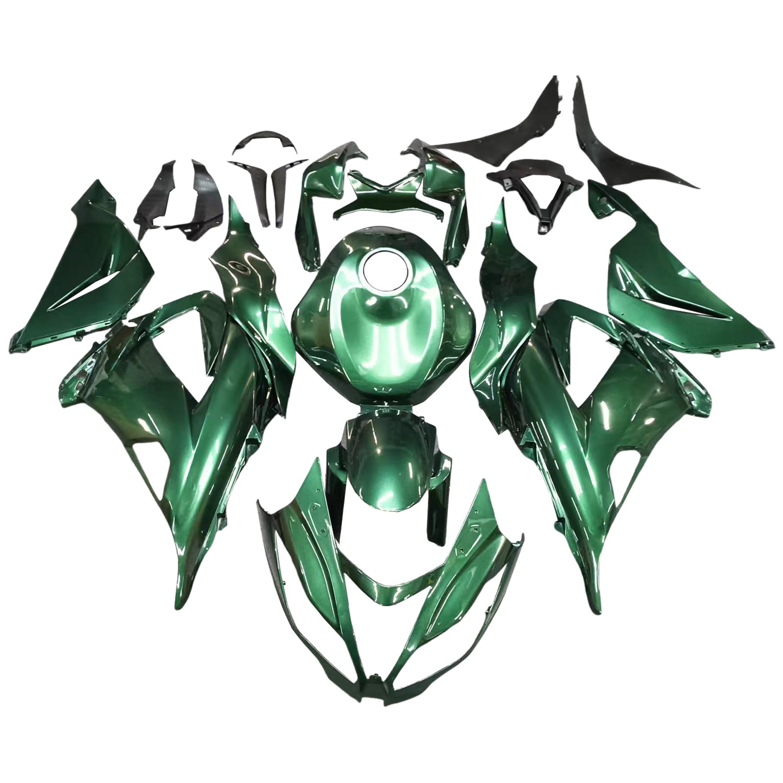 Injection Fairing Kit Bodywork Plastic ABS fit For Kawasaki ZX6R 636 2013-2018