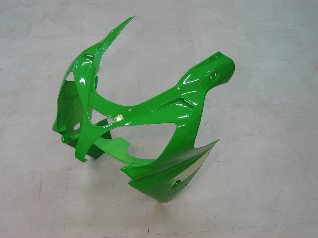 Fairings 2000-2001 Kawasaki ZX 9R Green Black ZX9R Generic