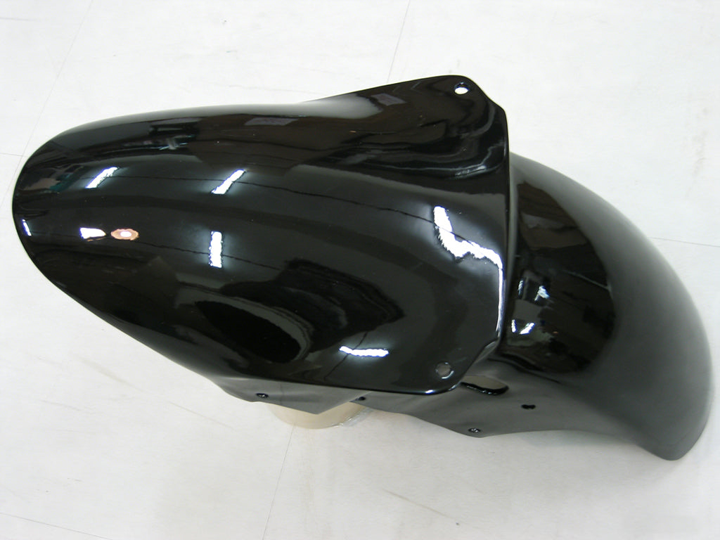 Carenados 2000-2001 Kawasaki ZX 9R Negro Blanco Oeste ZX9R Genérico