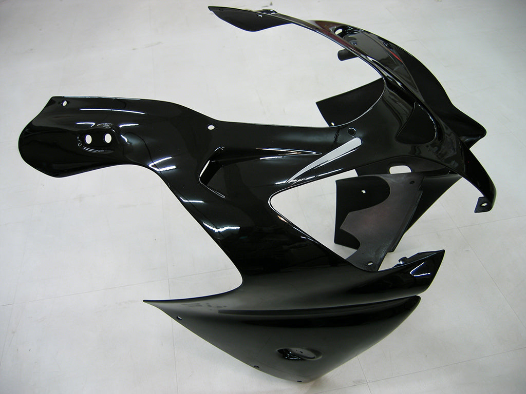 Carenados 2000-2001 Kawasaki ZX 9R Negro Blanco Oeste ZX9R Genérico