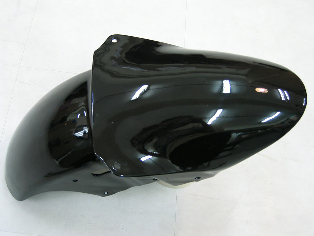 Carenados 2000-2001 Kawasaki ZX 9R Negro Blanco Oeste ZX9R Genérico
