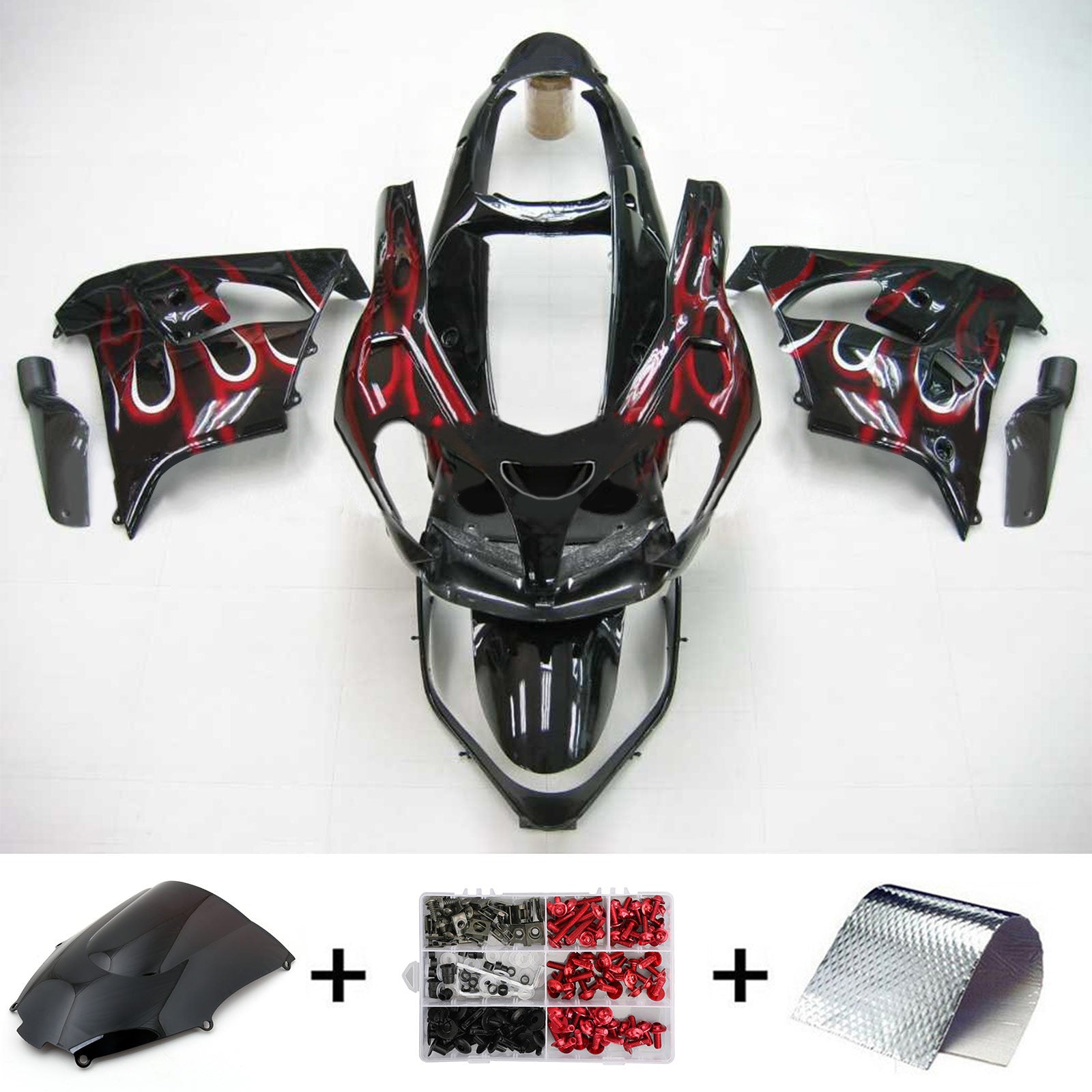 Fairing Kit For Kawasaki ZX9R 2000-2001 Generic