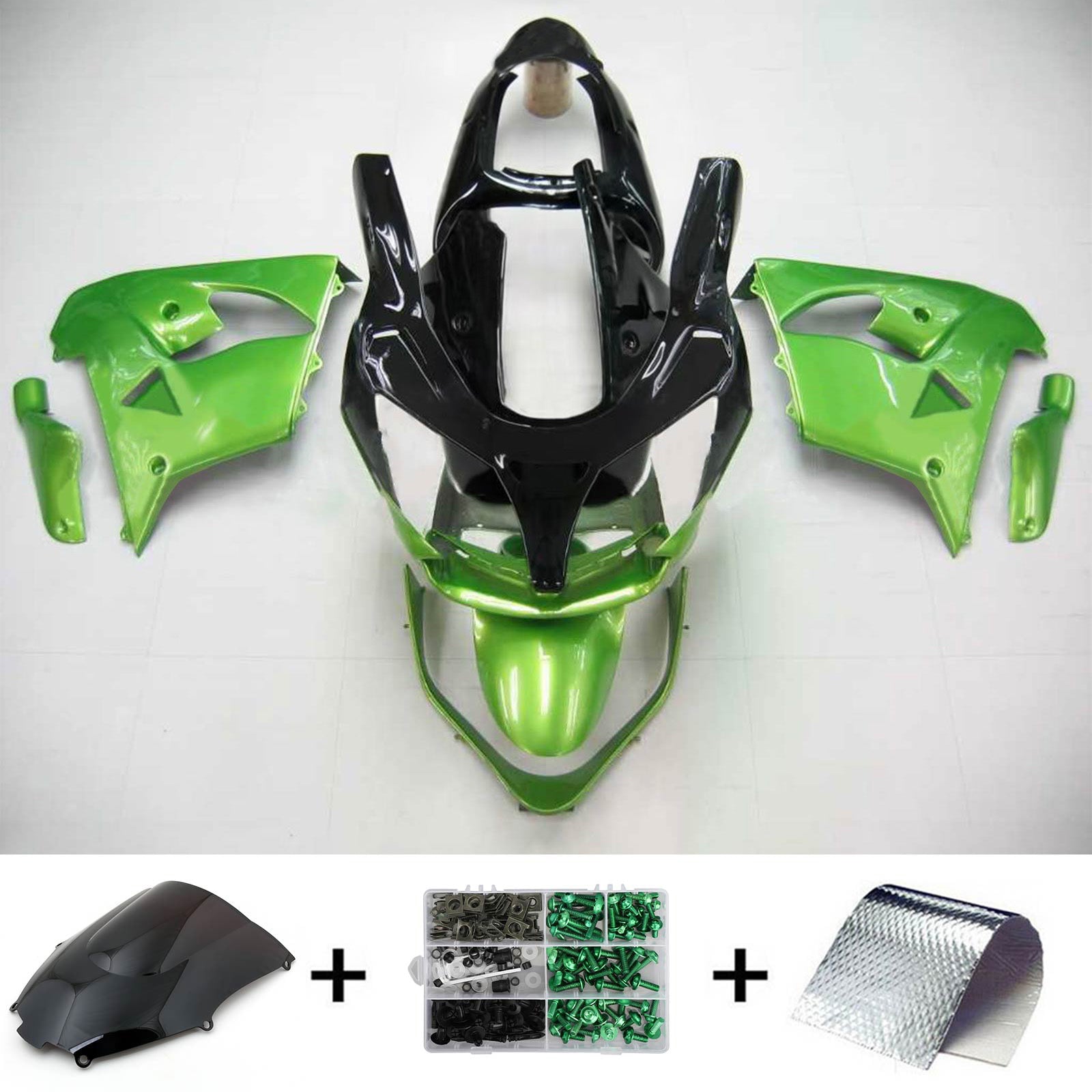 Kit Carenado Para Kawasaki ZX9R 2000-2001 Genérico