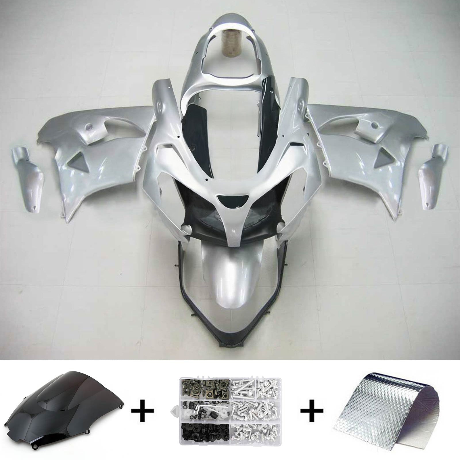 Kit Carenado Para Kawasaki ZX9R 2000-2001 Genérico