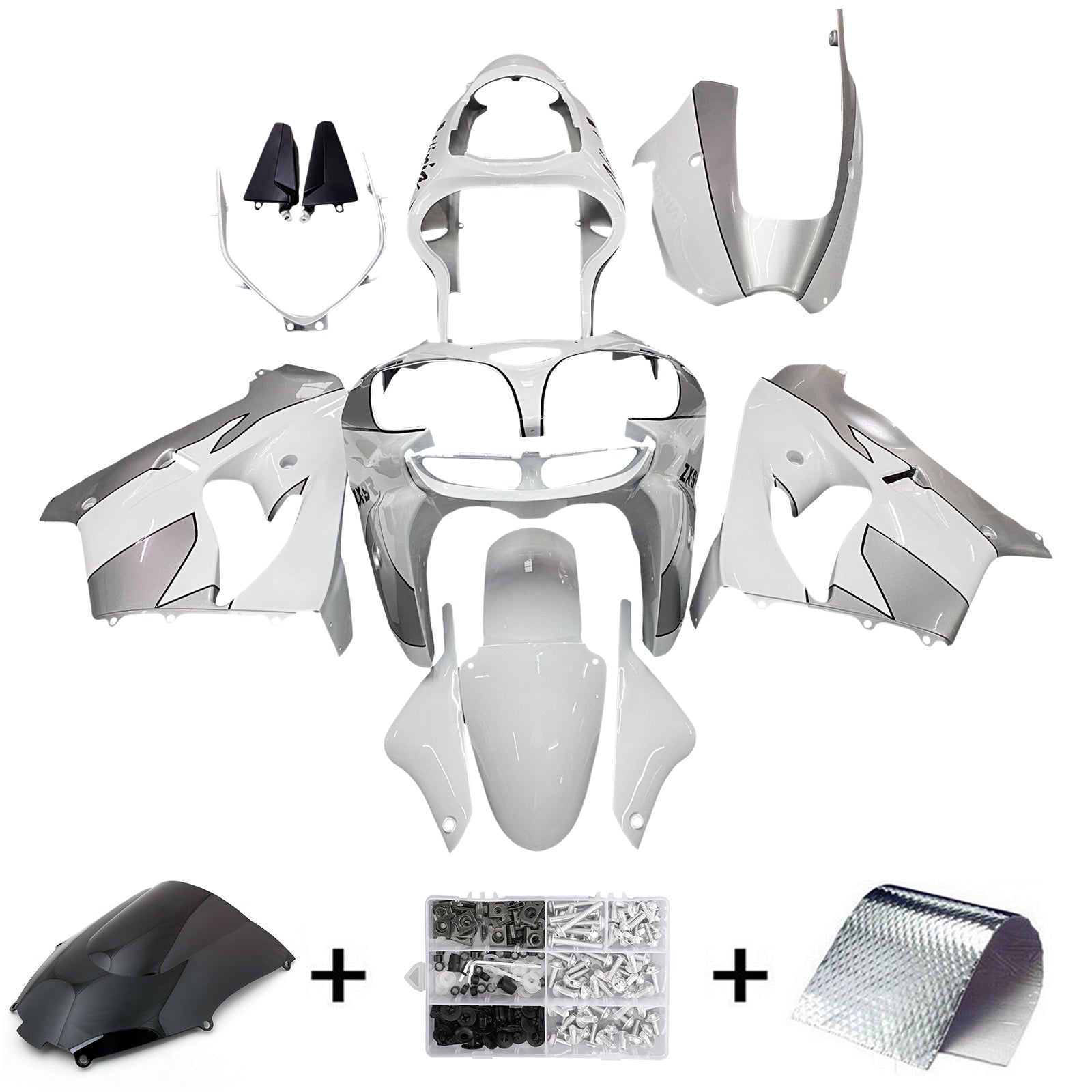 Fairing Kit For Kawasaki ZX9R 2000-2001 Generic