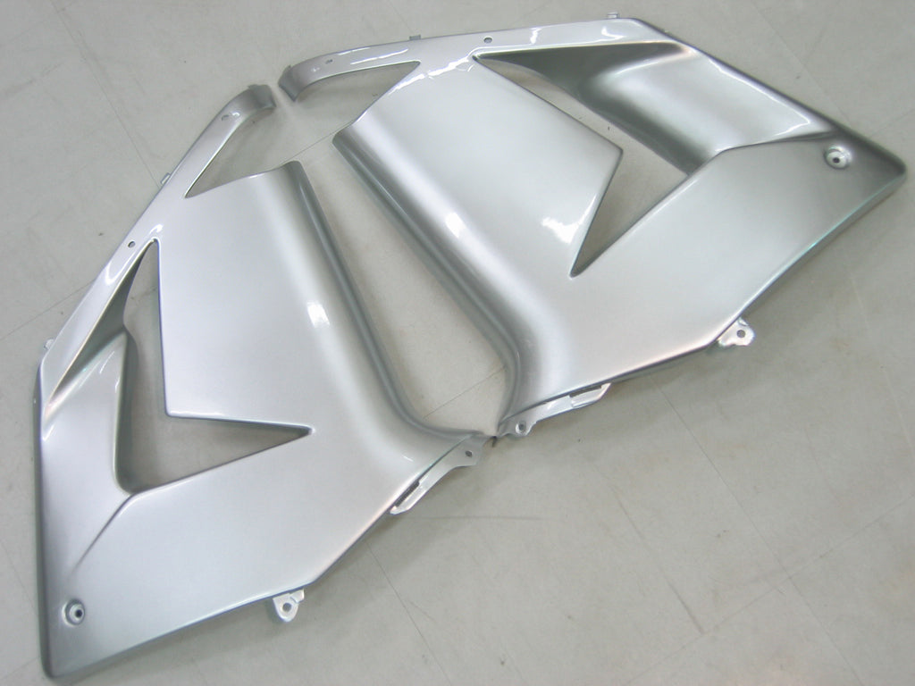 Fairings 2004-2005 Kawasaki ZX 10R Silver Black Ninja Generic