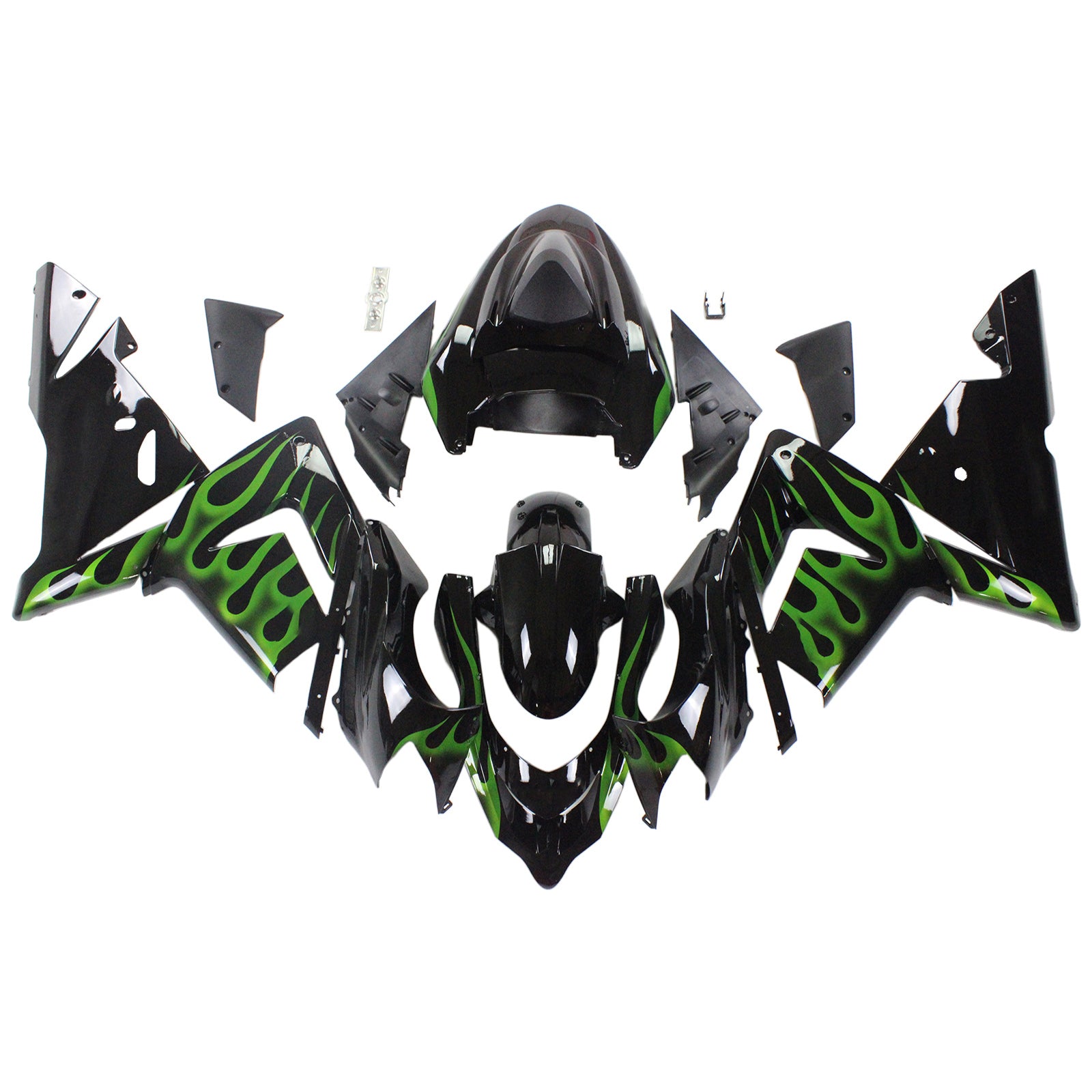 Kit Carenado Para Kawasaki ZX10R 2004-2005 Genérico