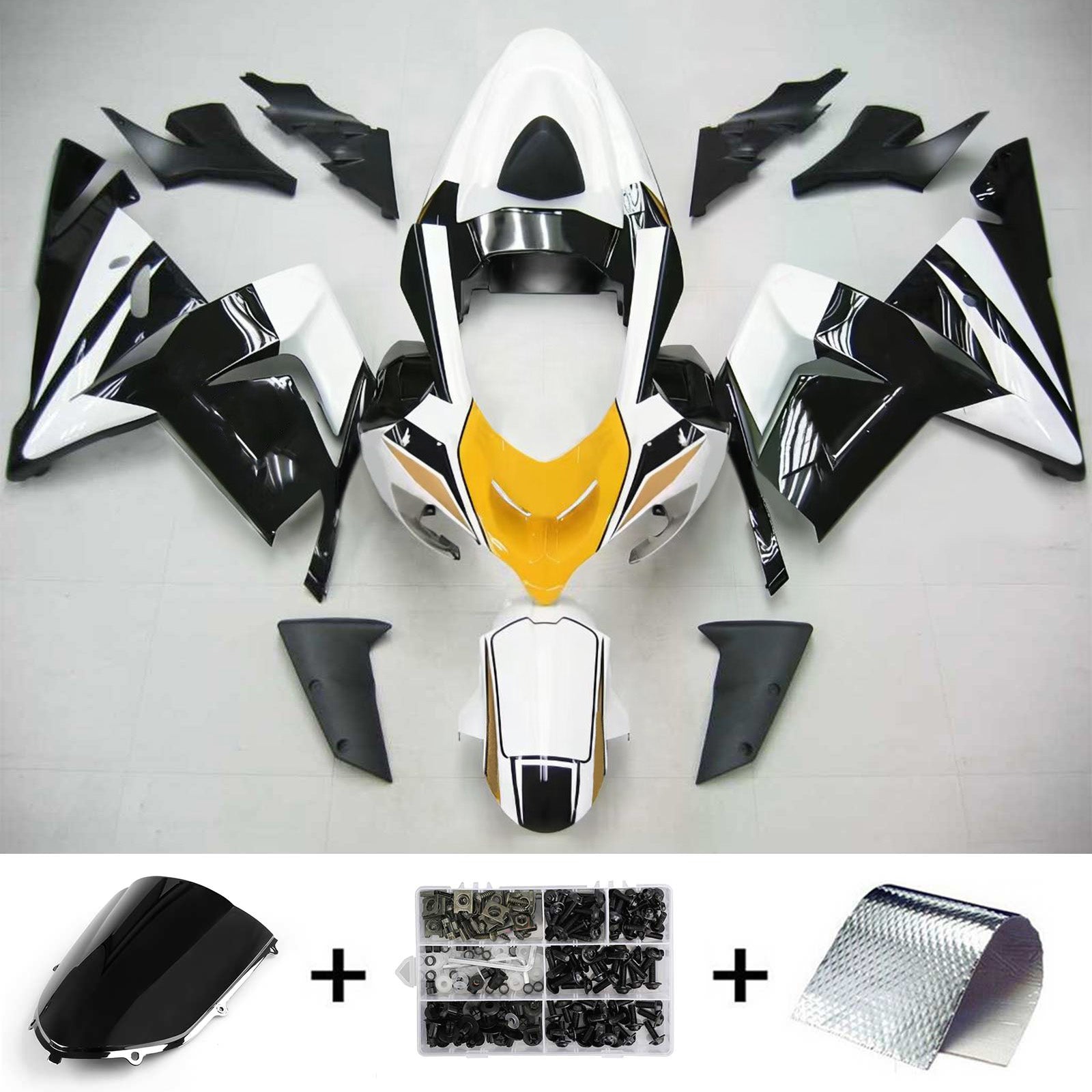 가와사키 ZX10R 2004-2005용 일반 페어링 키트