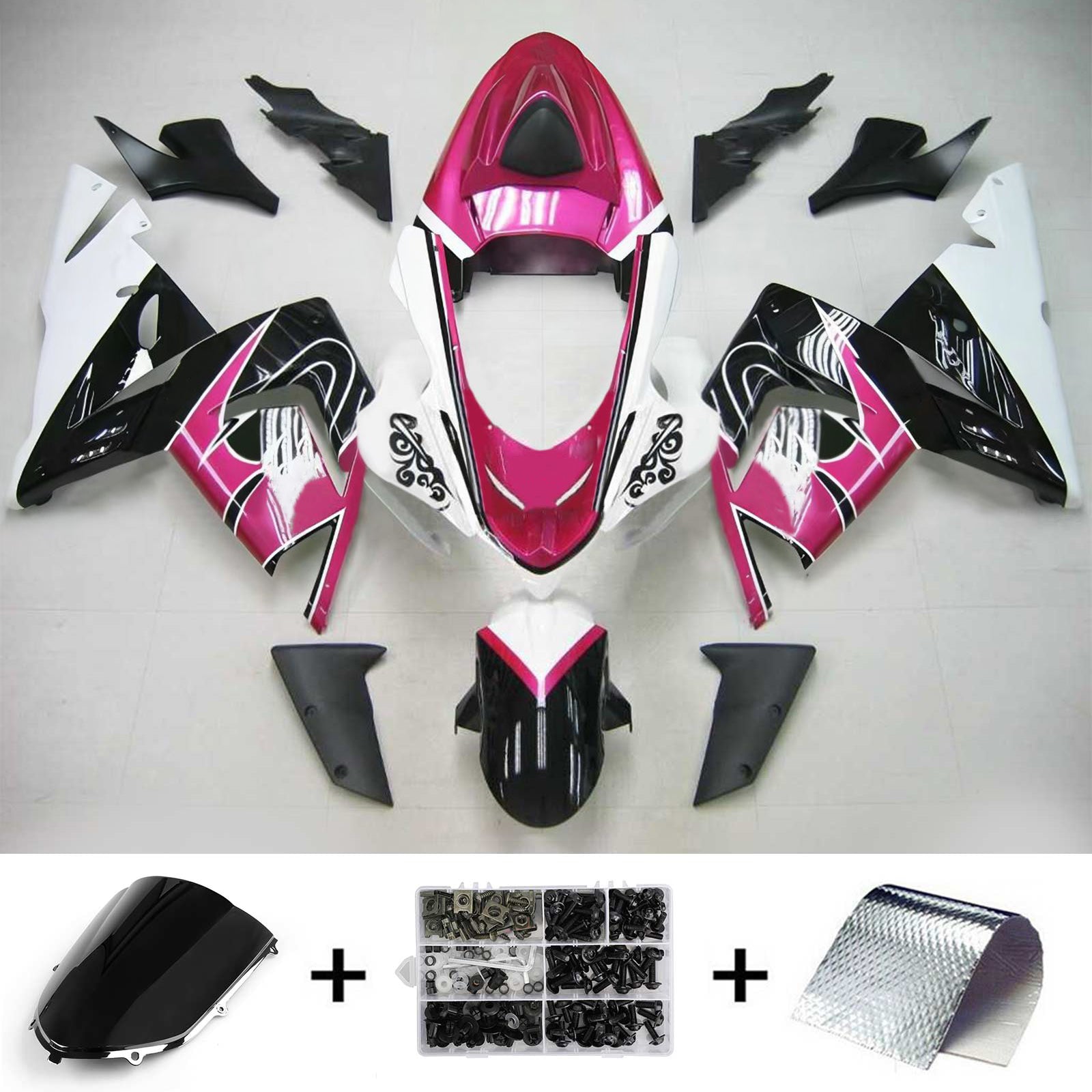 Kit Carenado Para Kawasaki ZX10R 2004-2005 Genérico