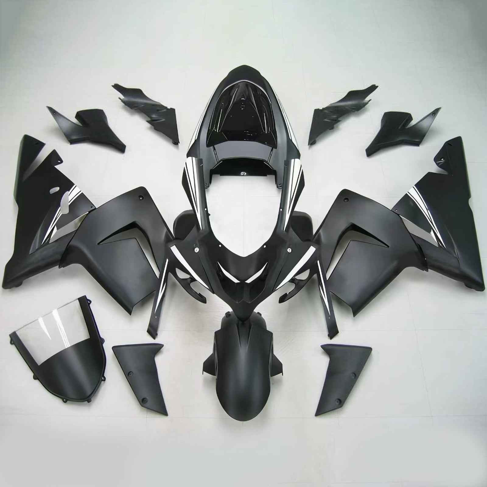 Kit Carenado Para Kawasaki ZX10R 2004-2005 Genérico