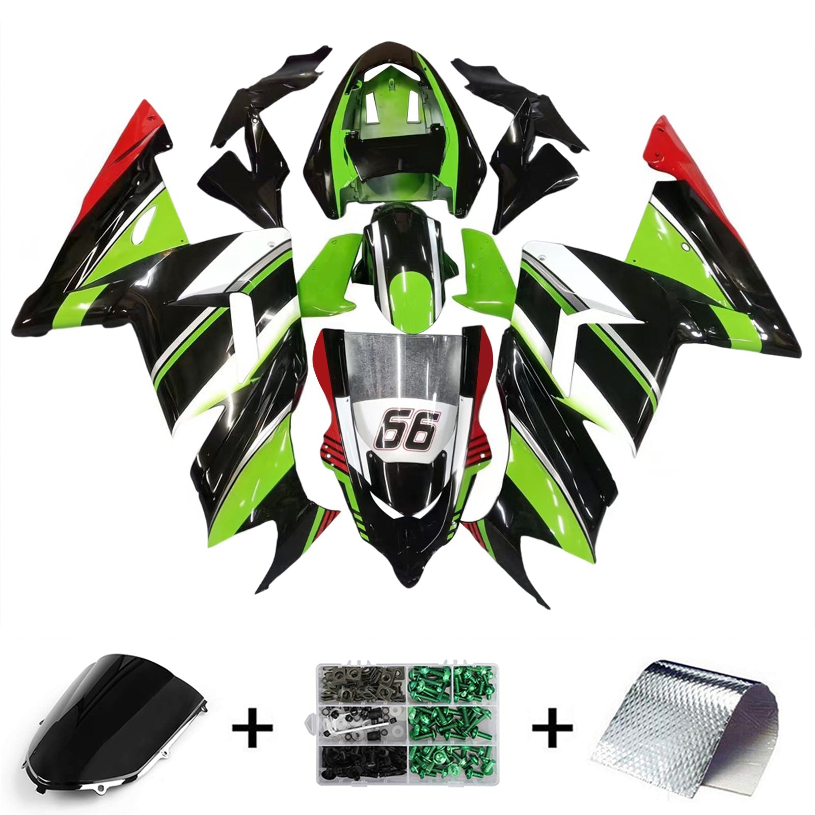 Fairing Kit For Kawasaki ZX10R 2004-2005 Generic