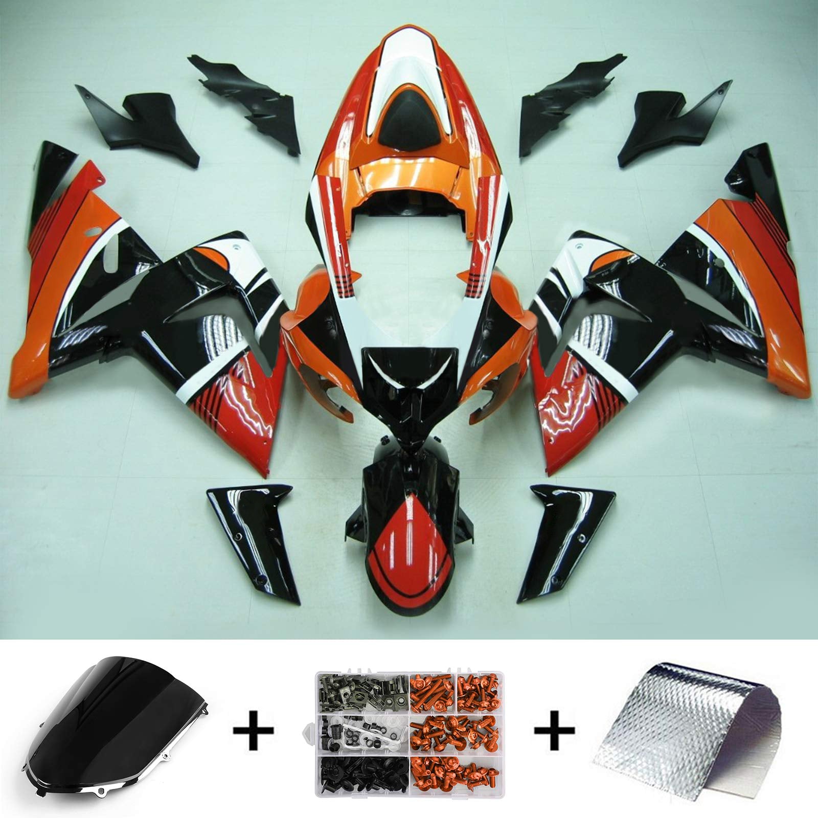 Fairing Kit For Kawasaki ZX10R 2004-2005 Generic