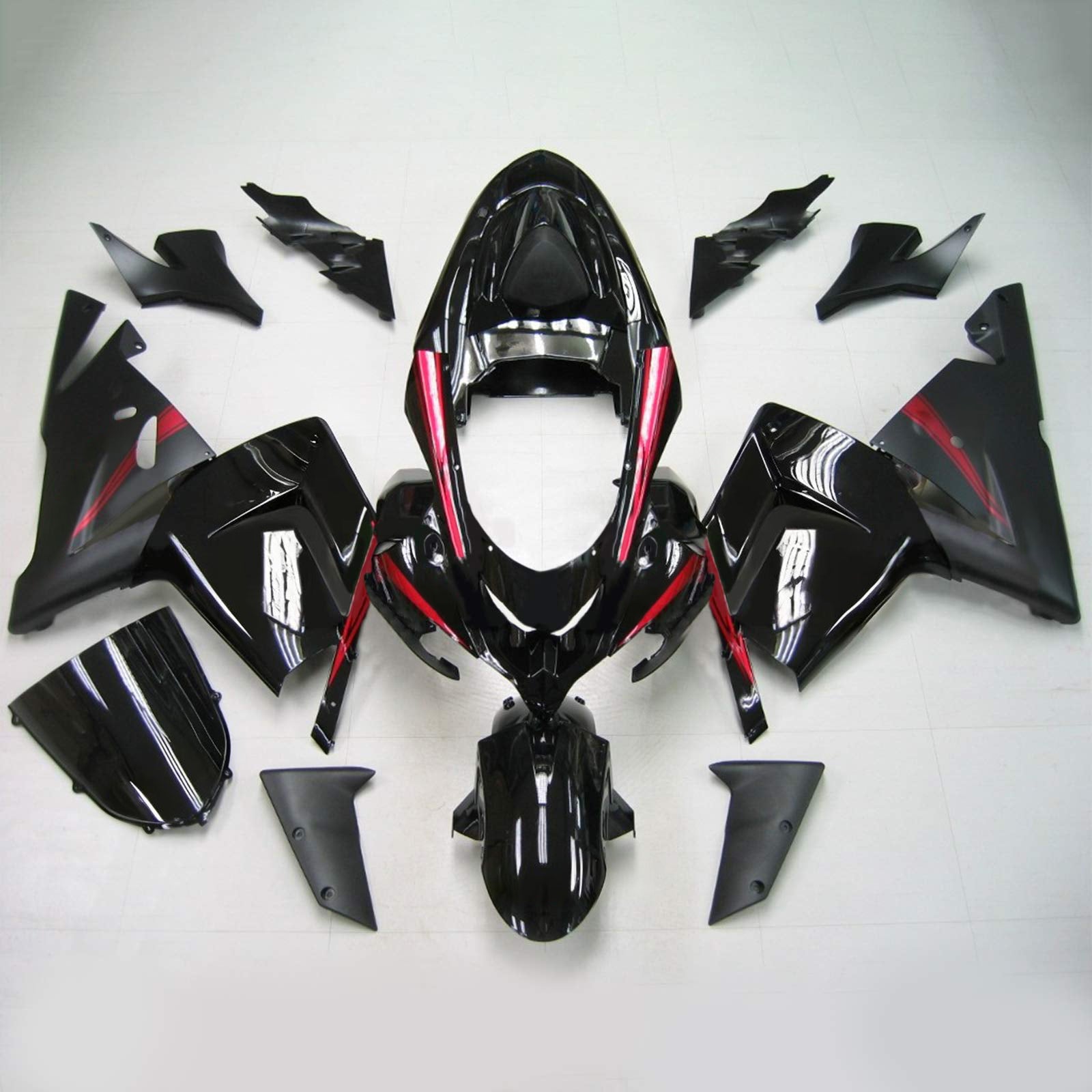 가와사키 ZX10R 2004-2005용 일반 페어링 키트