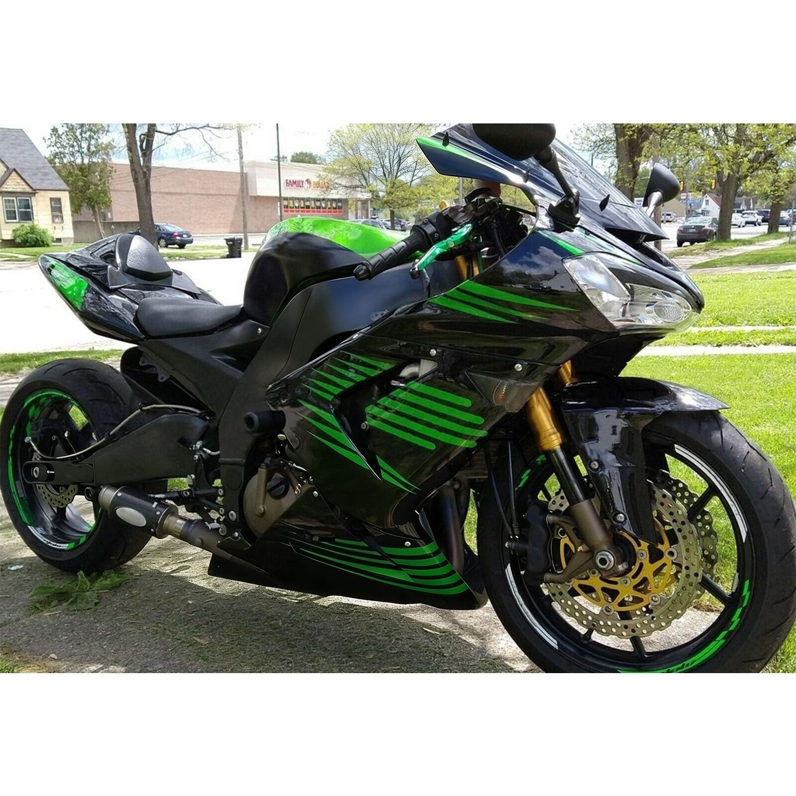 Kit Carenado Para Kawasaki ZX10R 2004-2005 Genérico