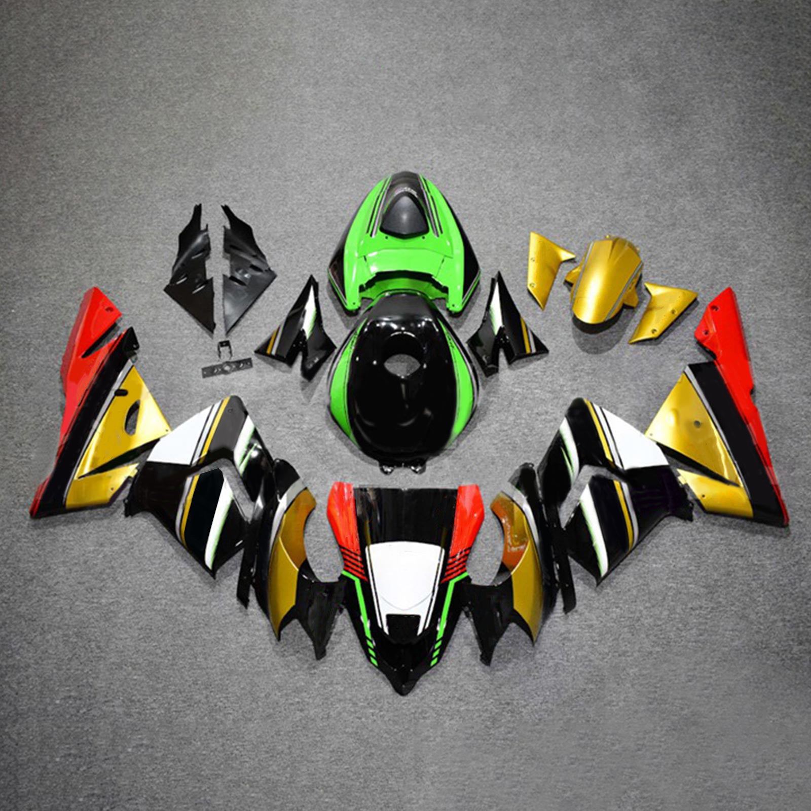 Kawasaki ZX10R 2004-2005 Fairing Kit Bodywork Plastic ABS