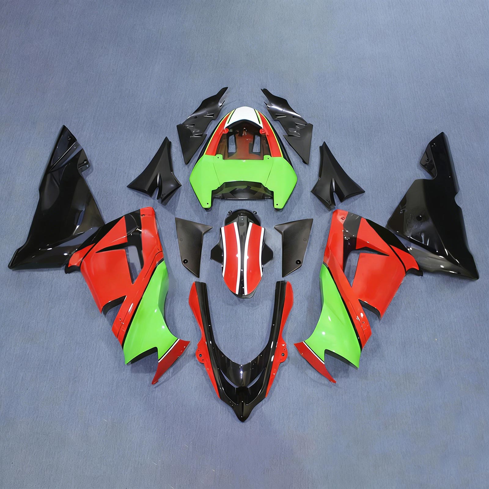Kawasaki ZX10R 2004-2005 Fairing Kit Bodywork Plastic ABS