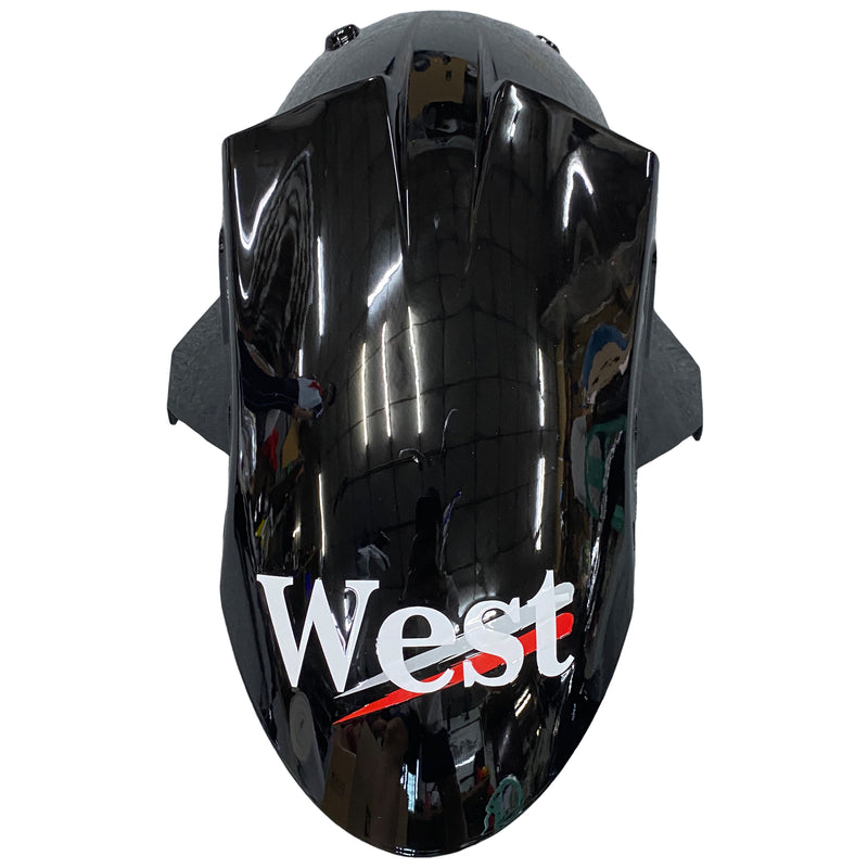 Fairings 2006-2007 كاواساكي ZX 10R أسود أبيض غرب