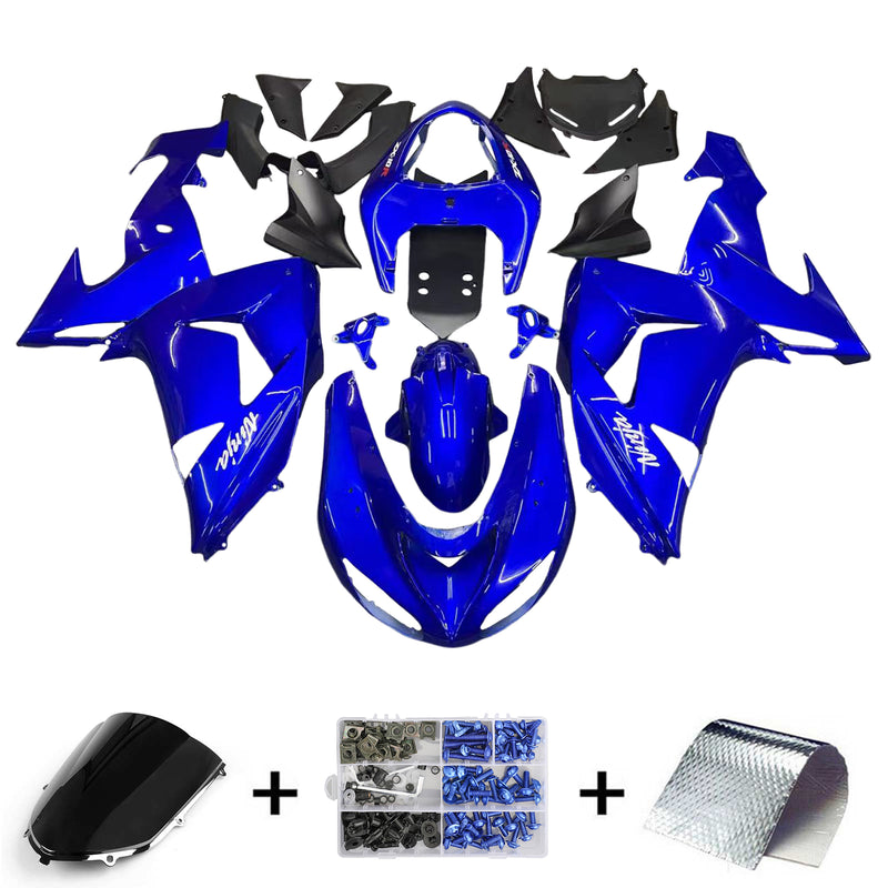 Carenados 2006-2007 Kawasaki ZX 10R Azul Ninja Genérico