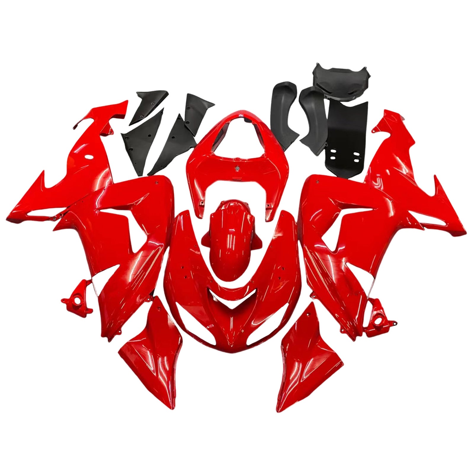 Fairings 2006-2007 Kawasaki ZX 10R Red Ninja Generic