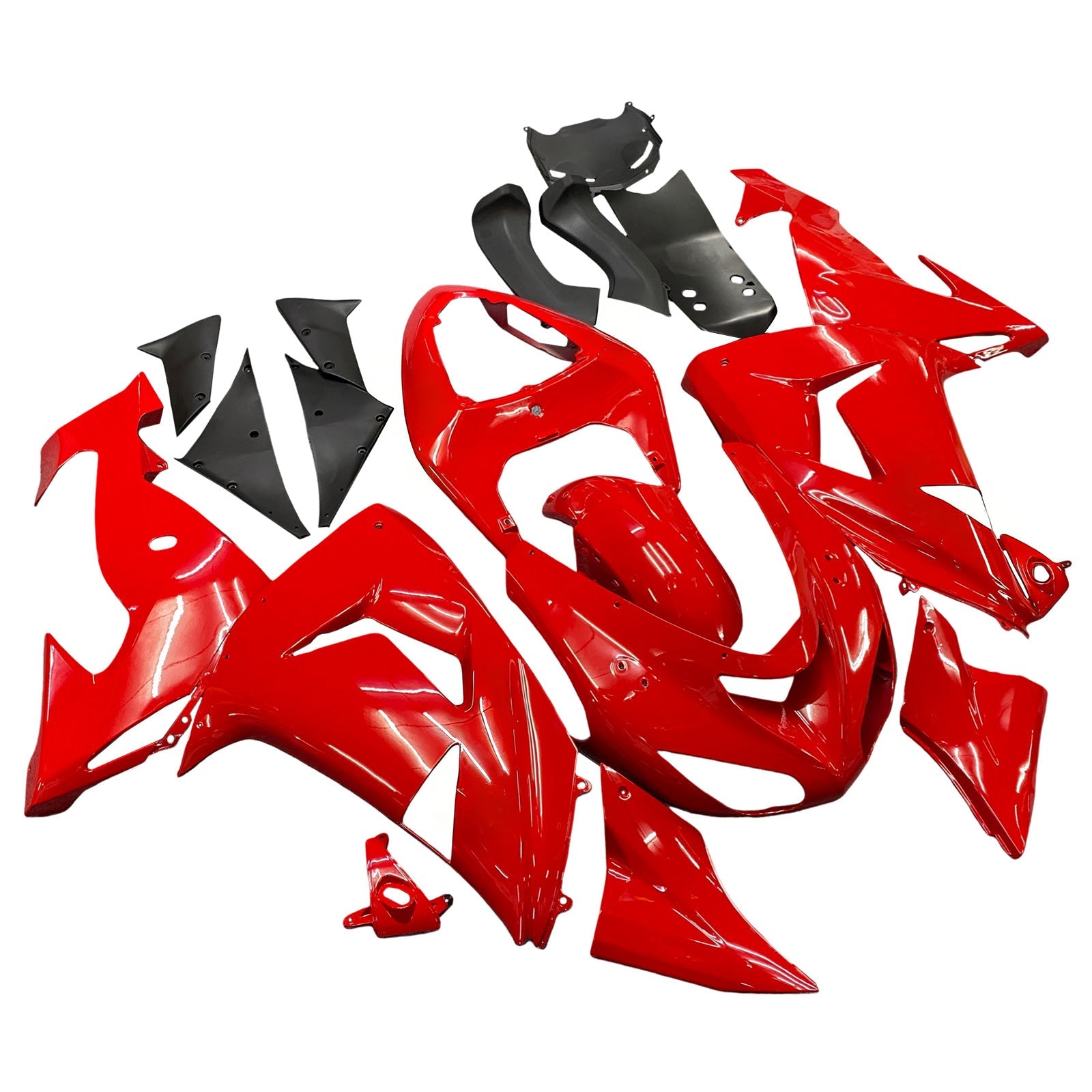 Fairings 2006-2007 Kawasaki ZX 10R Red Ninja Generic