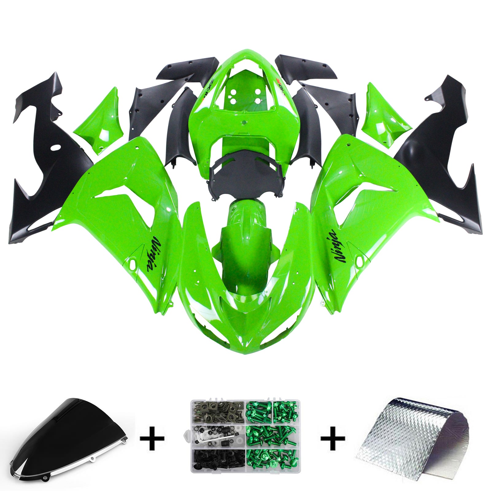 Kit Carenado Para Kawasaki ZX10R 2006-2007 Genérico