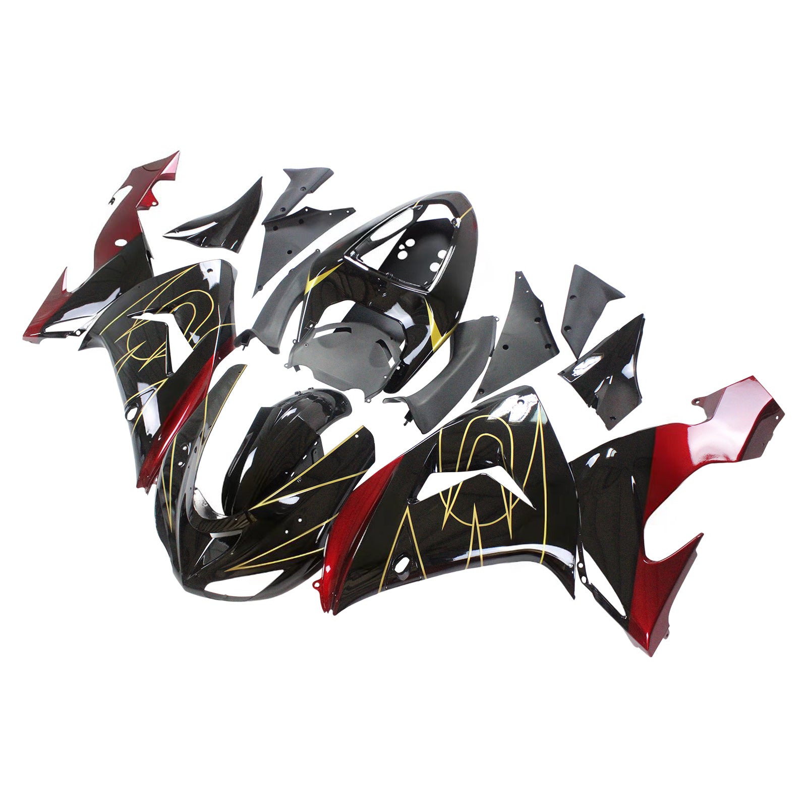 Kit Carenado Para Kawasaki ZX10R 2006-2007 Genérico