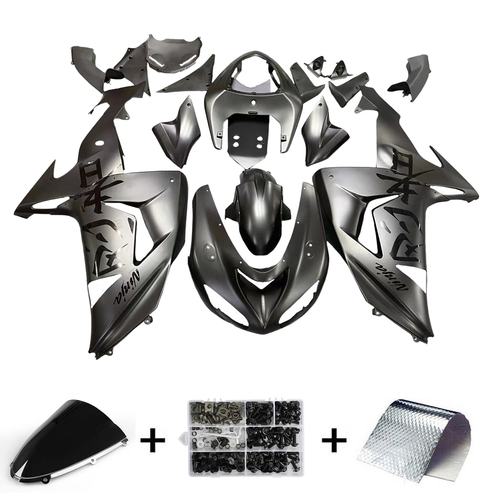 Kit Carenado Para Kawasaki ZX10R 2006-2007 Genérico