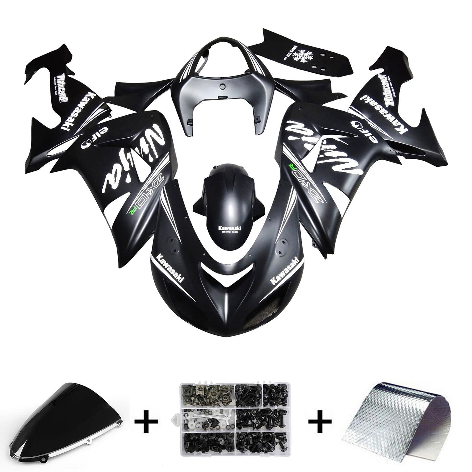 Kit Carenado Para Kawasaki ZX10R 2006-2007 Genérico