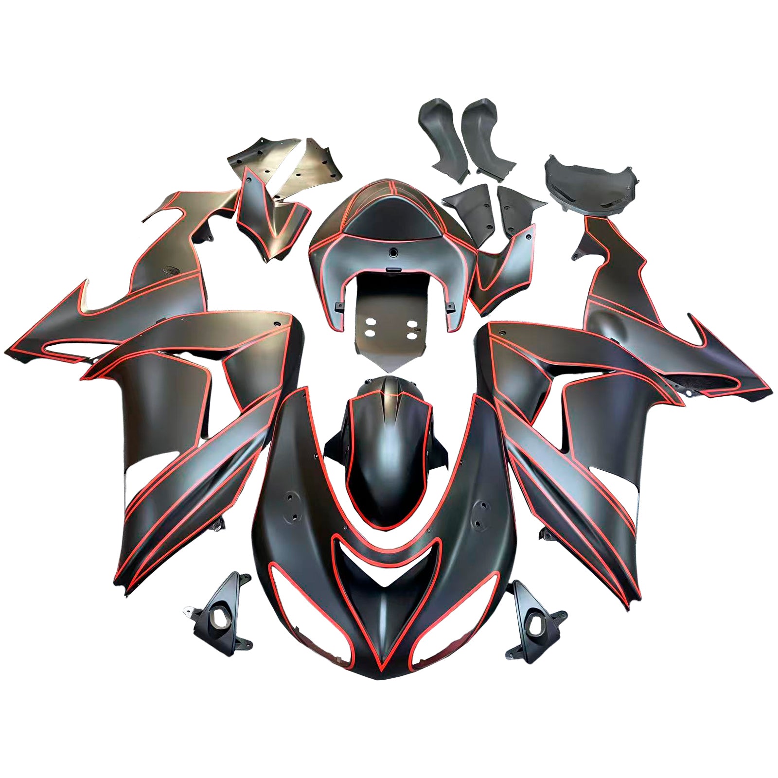 Kawasaki ZX10R 2006-2007 Fairing Kit Bodywork Plastic ABS