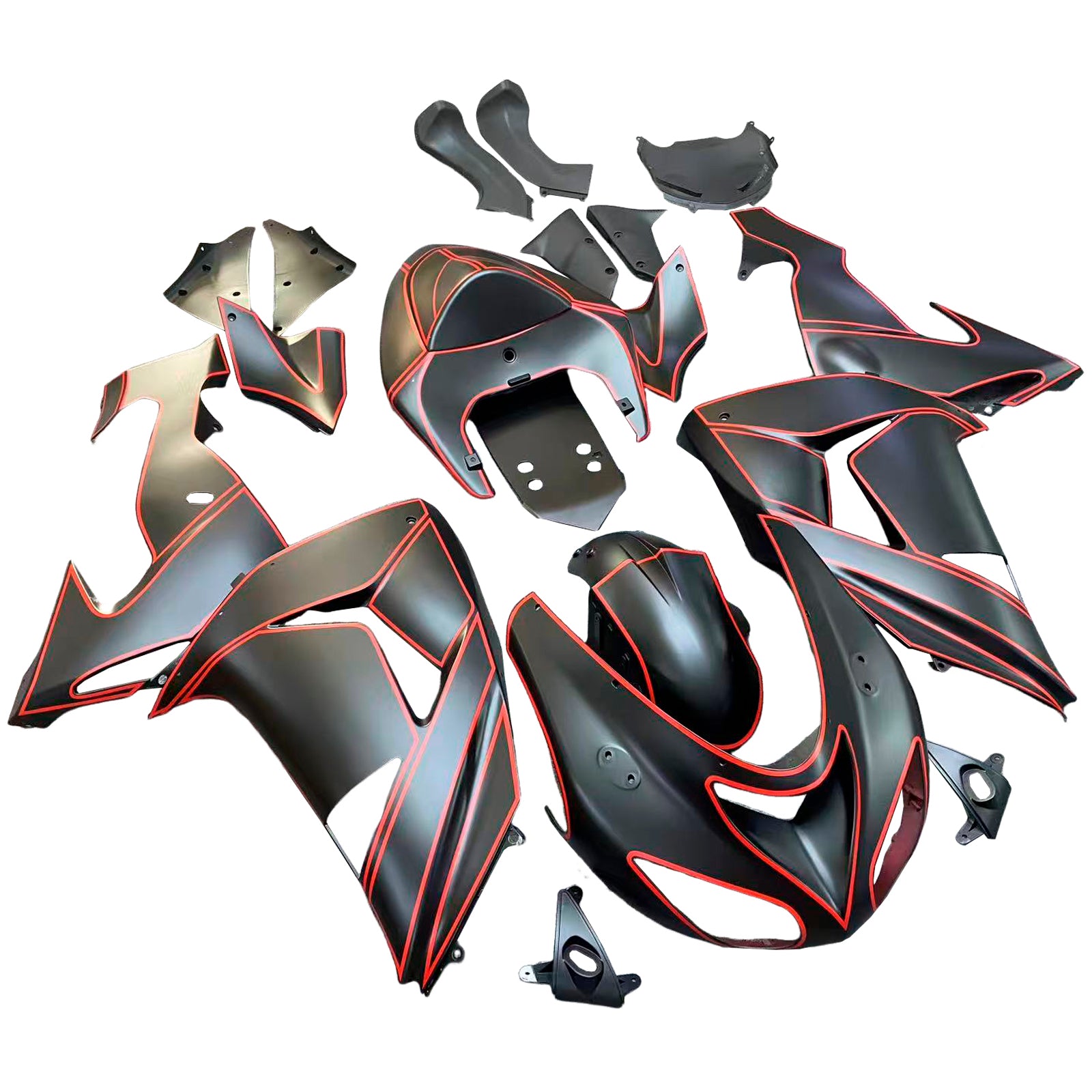 Kawasaki ZX10R 2006-2007 Fairing Kit Bodywork Plastic ABS