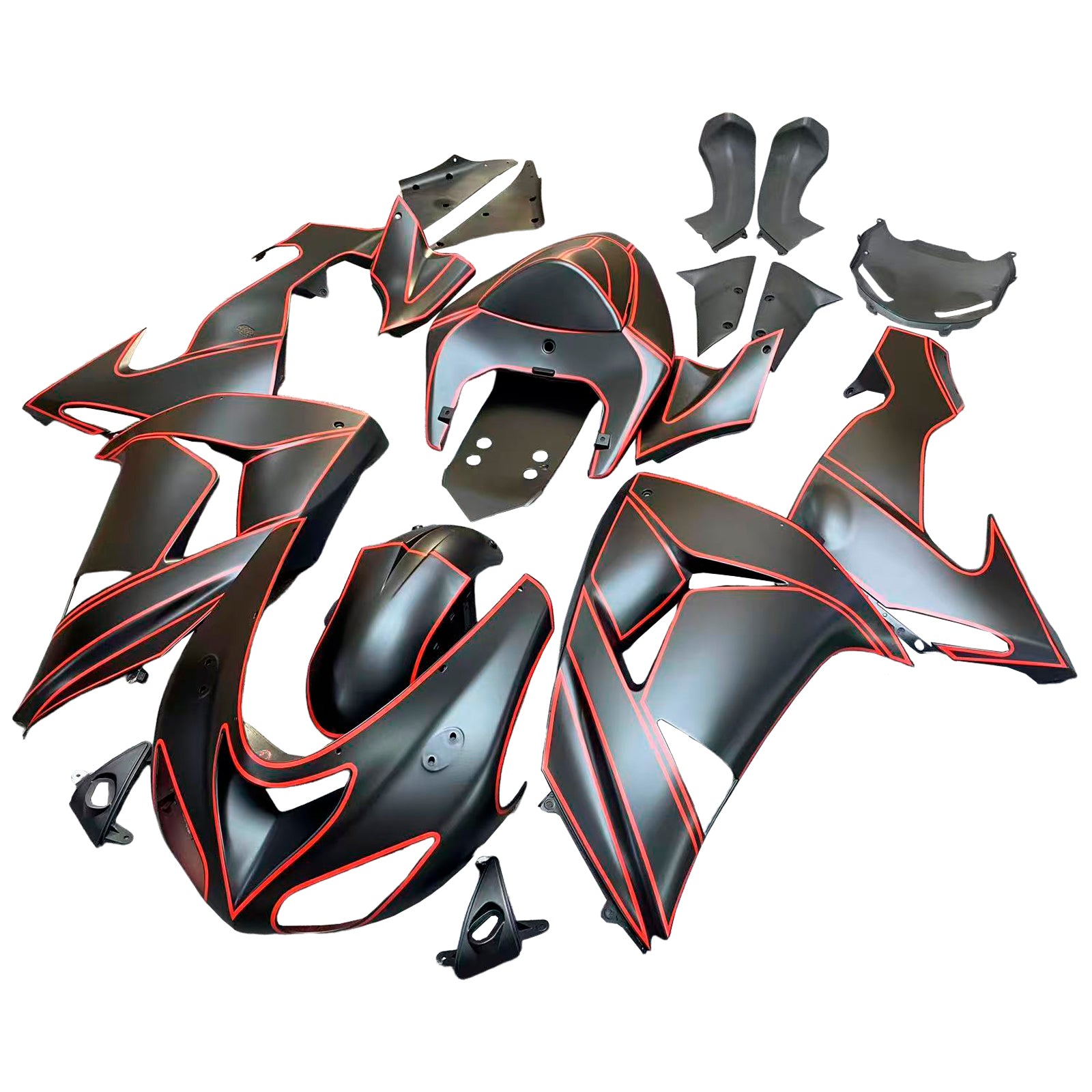 Kawasaki ZX10R 2006-2007 Fairing Kit Bodywork Plastic ABS