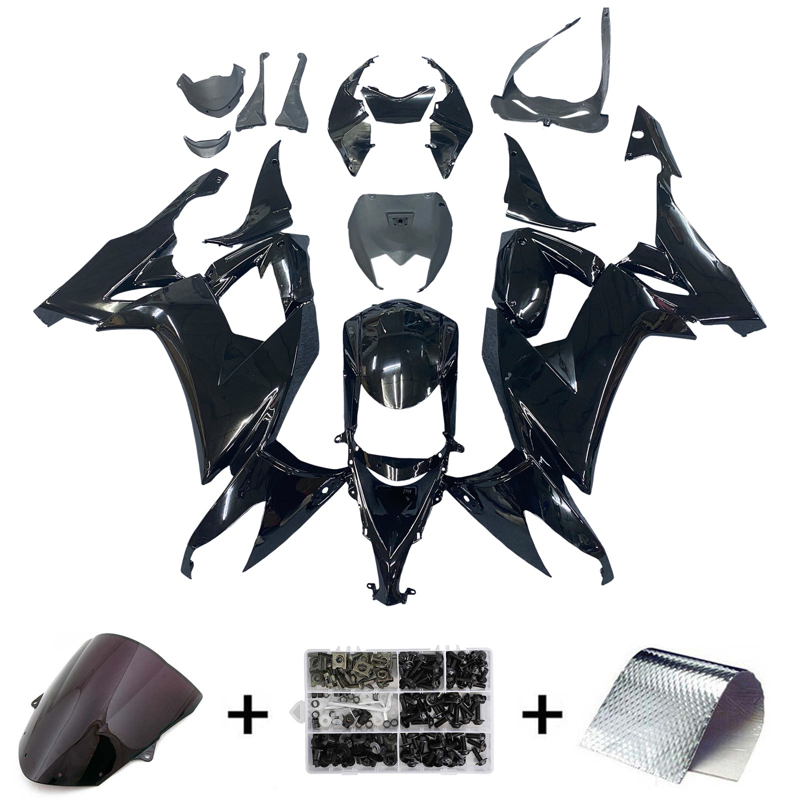 Kit Carenado Para Kawasaki ZX10R 2008-2010 Genérico