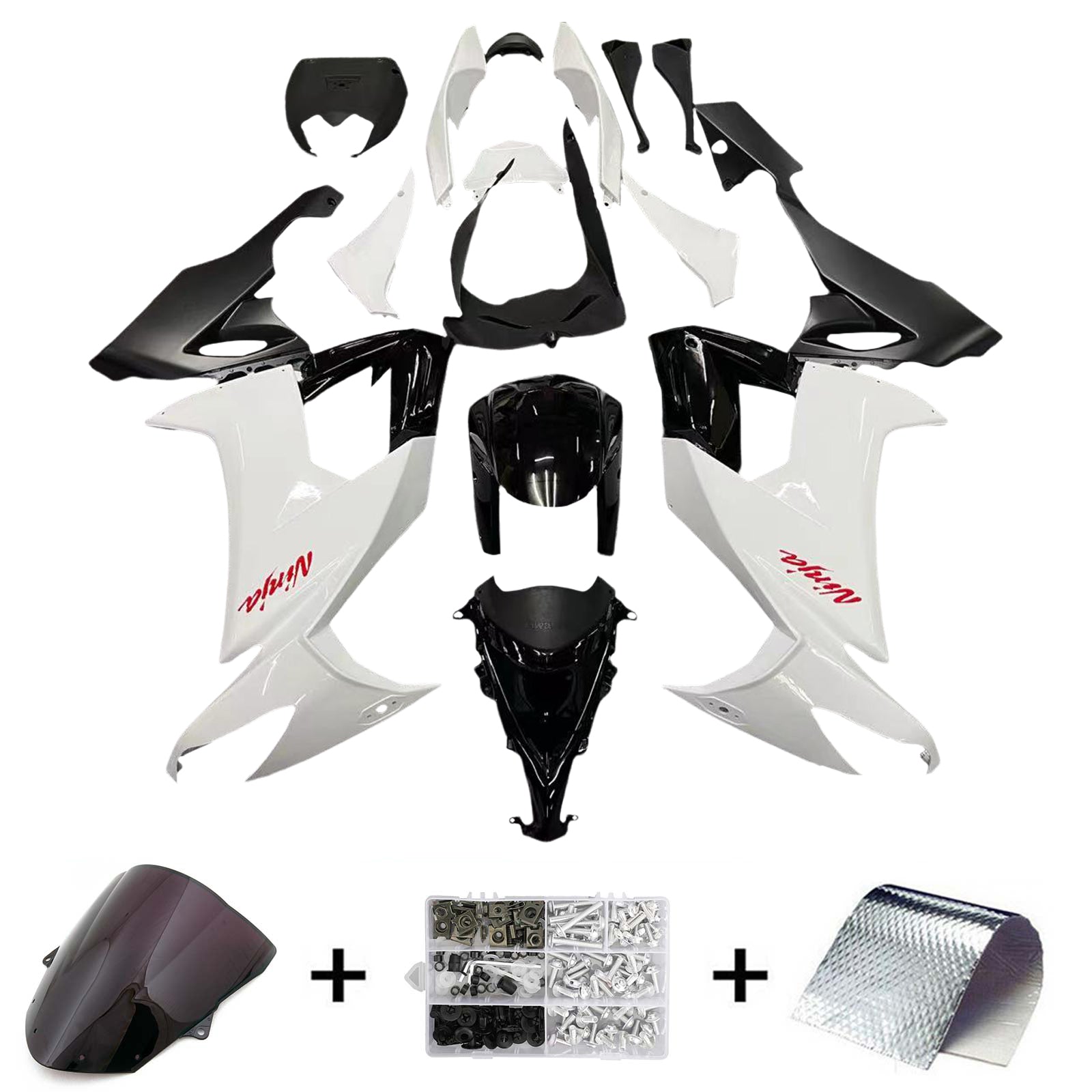 Kit Carenado Para Kawasaki ZX10R 2008-2010 Genérico