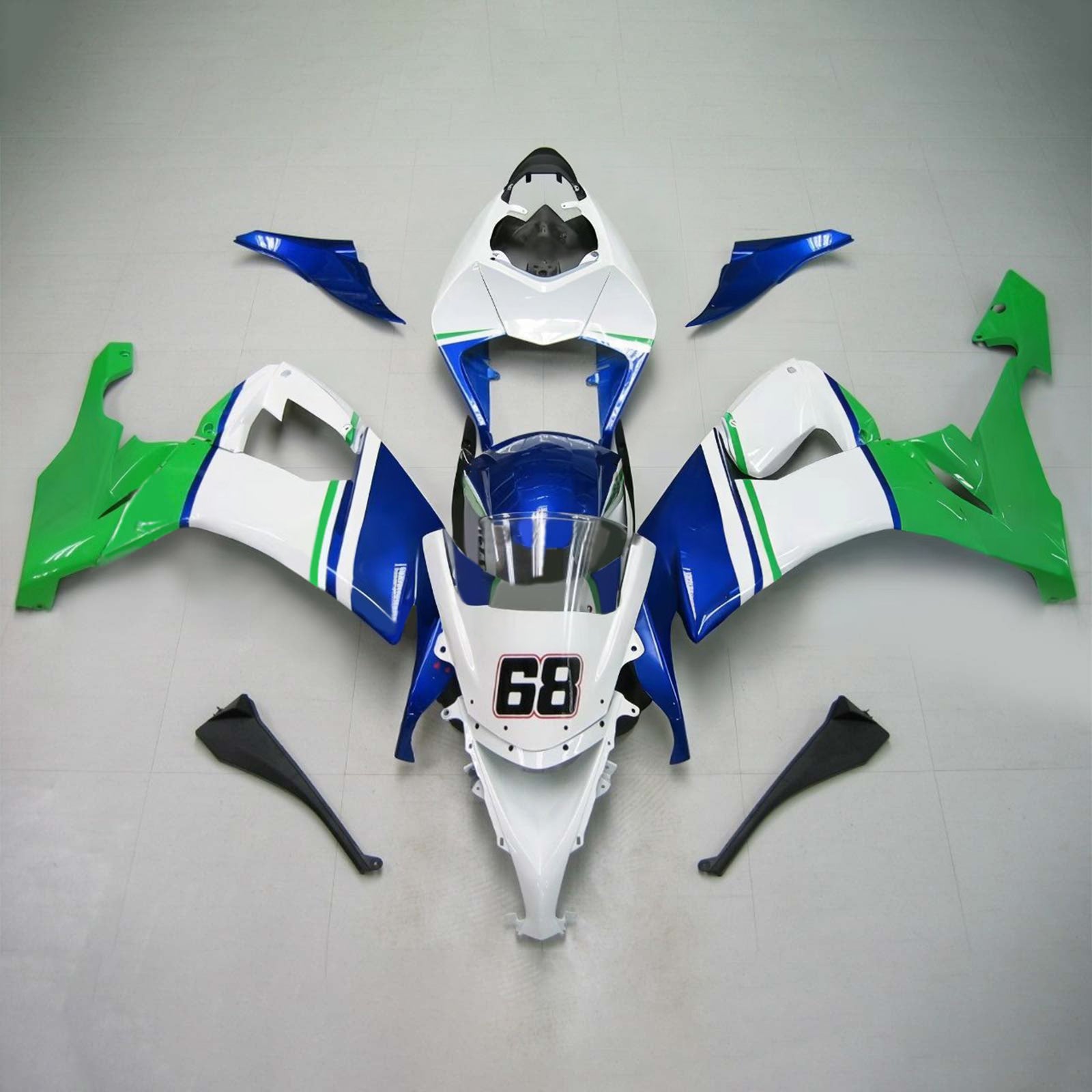 Fairing Kit For Kawasaki ZX10R 2008-2010 Generic