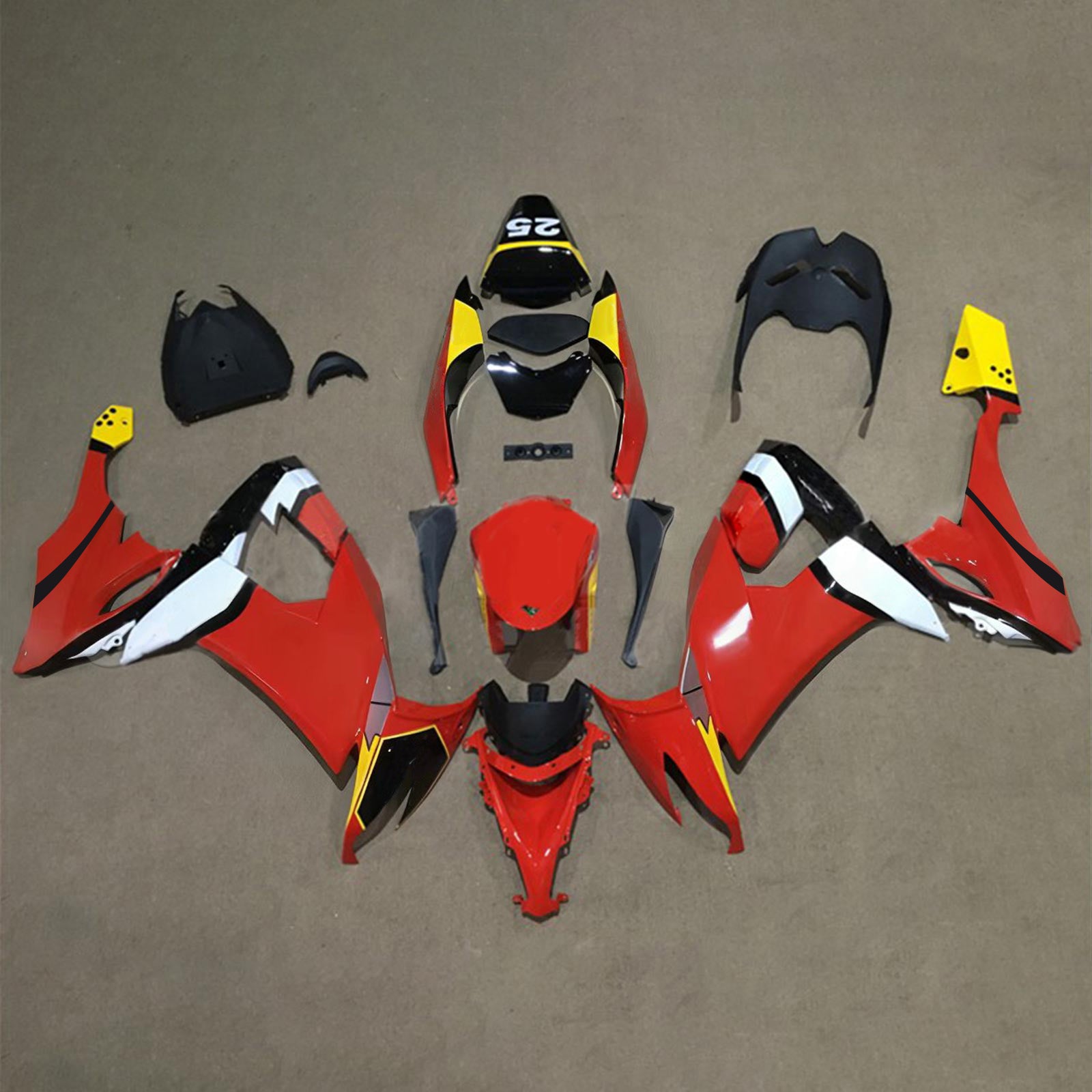 Kawasaki ZX10R 2008-2010 Fairing Kit Bodywork Plastic ABS