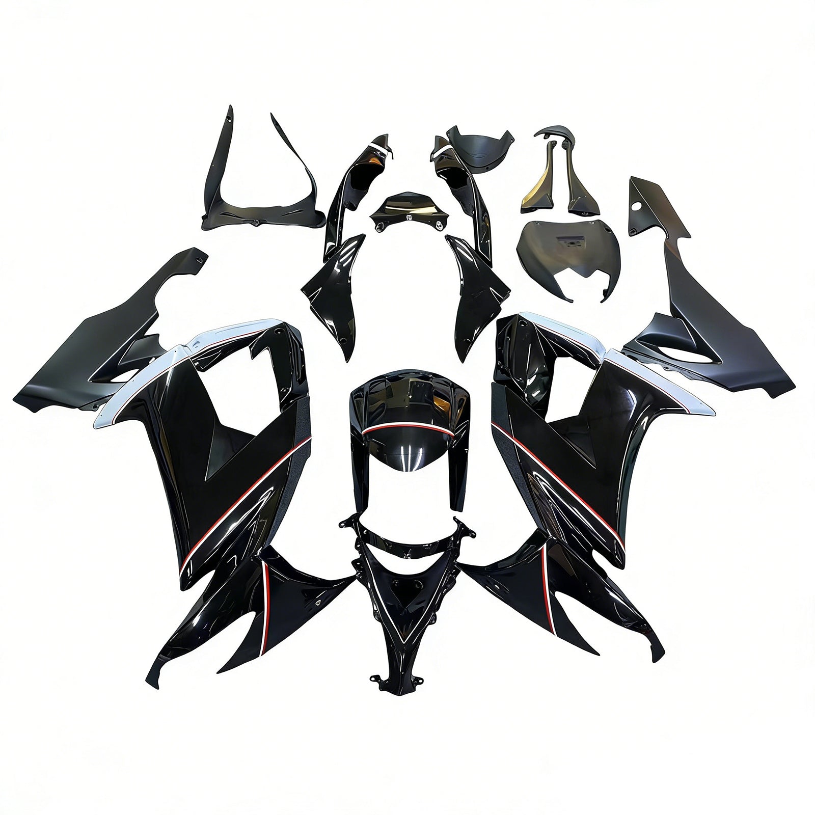 Kawasaki ZX10R 2008-2010 Fairing Kit Bodywork Plastic ABS
