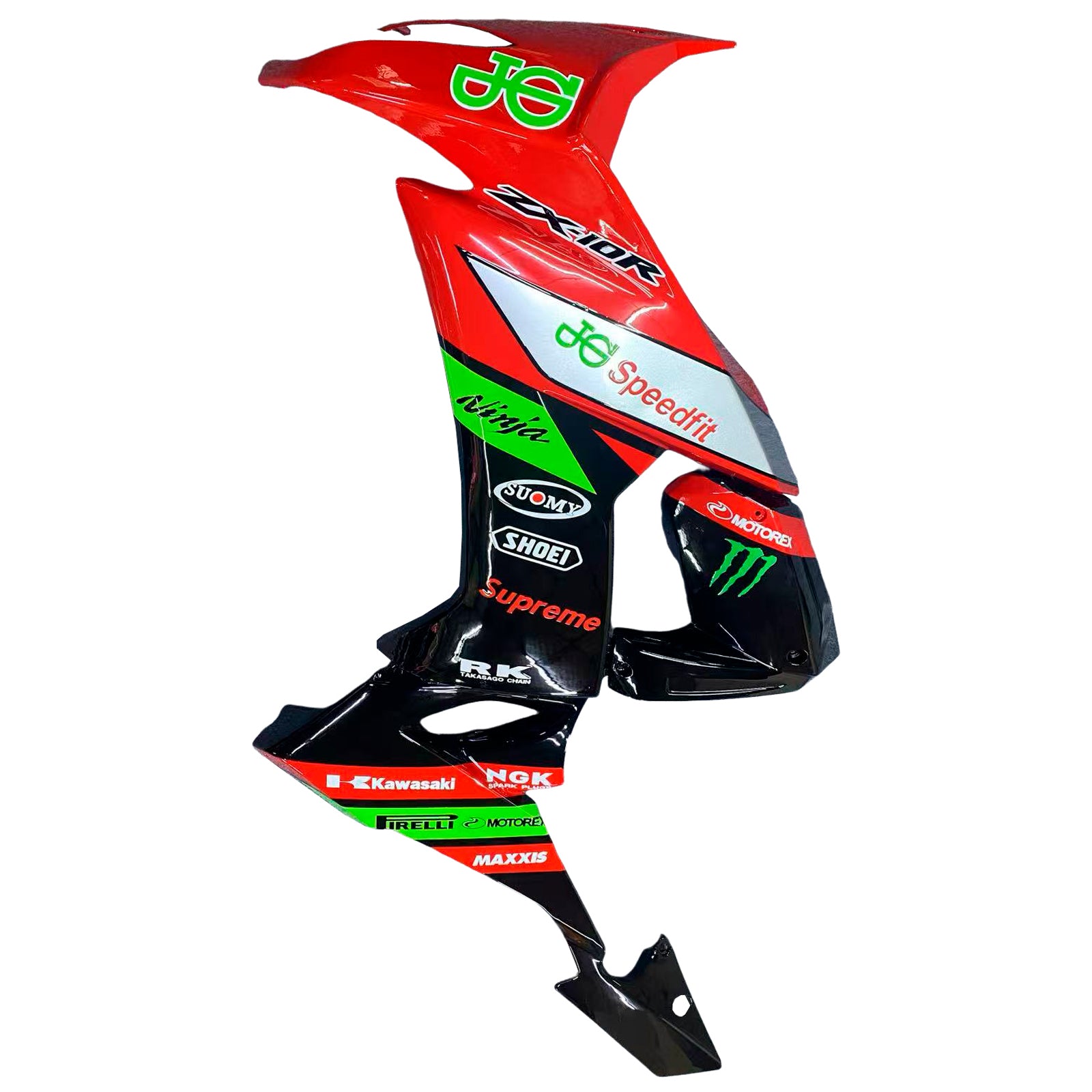 Kawasaki ZX10R 2008-2010 Fairing Kit Bodywork Plastic ABS