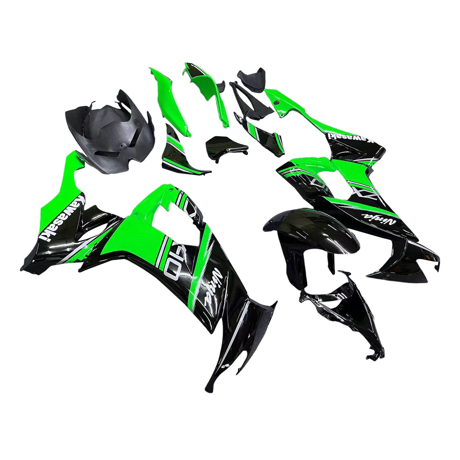 Kawasaki ZX10R 2008-2010 Fairing Kit Bodywork Plastic ABS