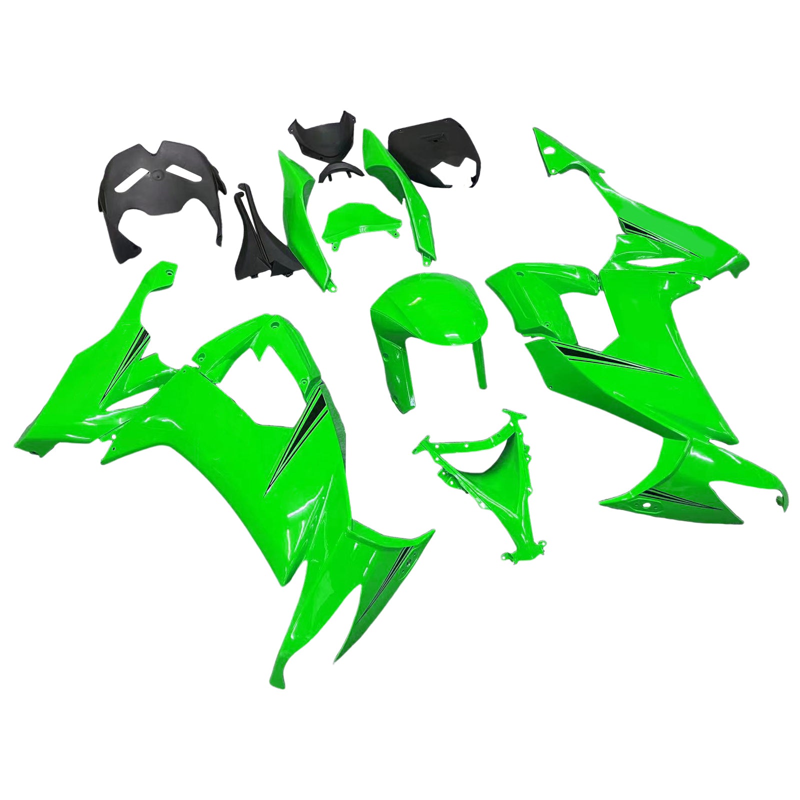 Kawasaki ZX10R 2008-2010 Fairing Kit Bodywork Plastic ABS