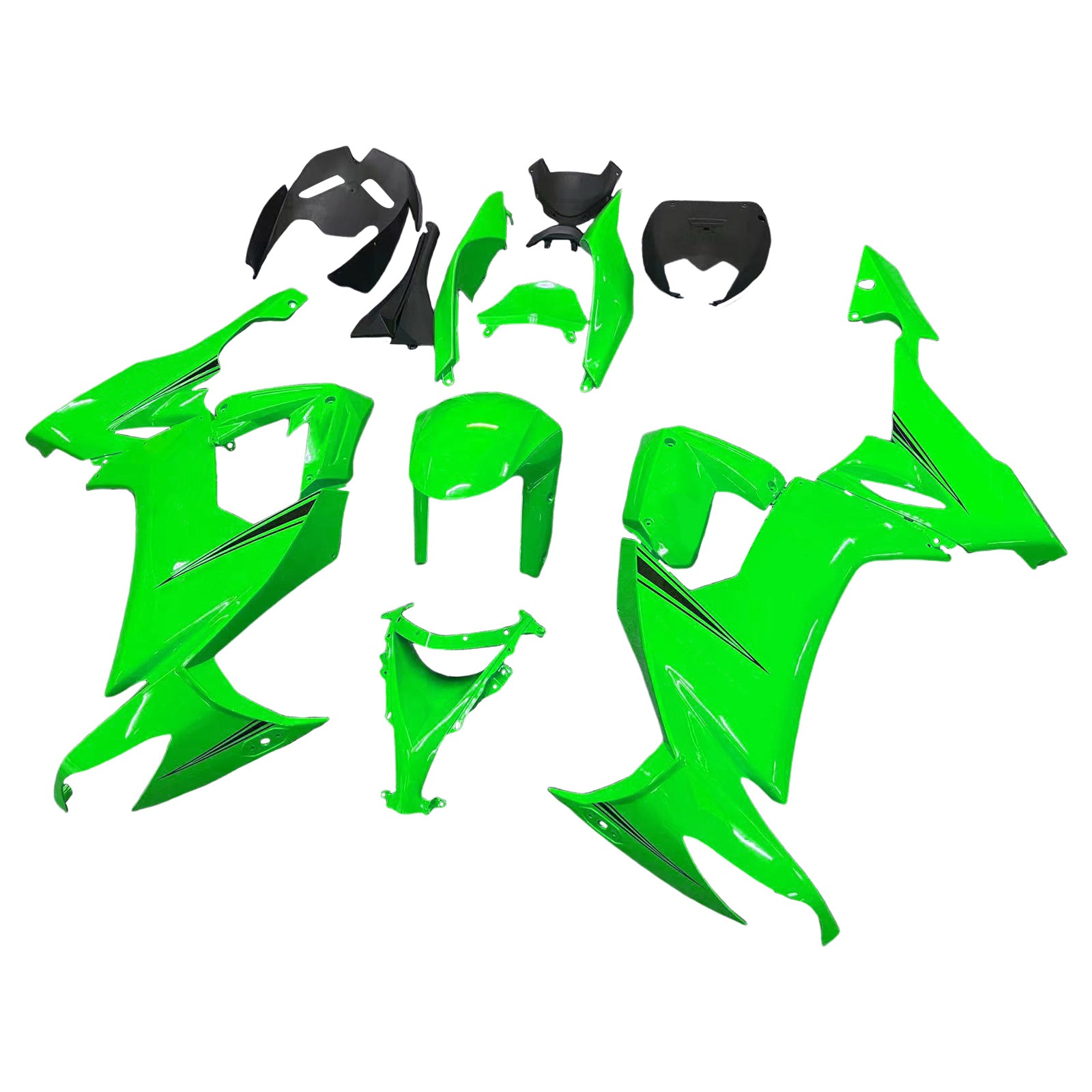 Kawasaki ZX10R 2008-2010 Fairing Kit Bodywork Plastic ABS